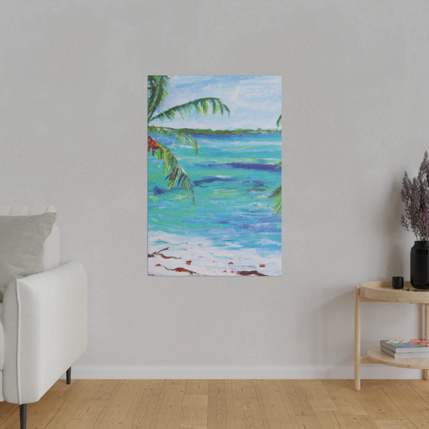 3158F - Bahamas Ocean Painting Print | Bahamas | Ocean | Beach | Poster | Home Decor | Wall Art | Canvas