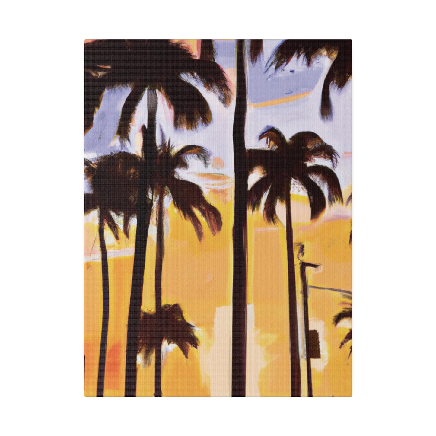 8392O - Miami Beach Sunset Painting Print | Miami | Beach | Sunset | Poster | Home Decor | Wall Art | Canvas