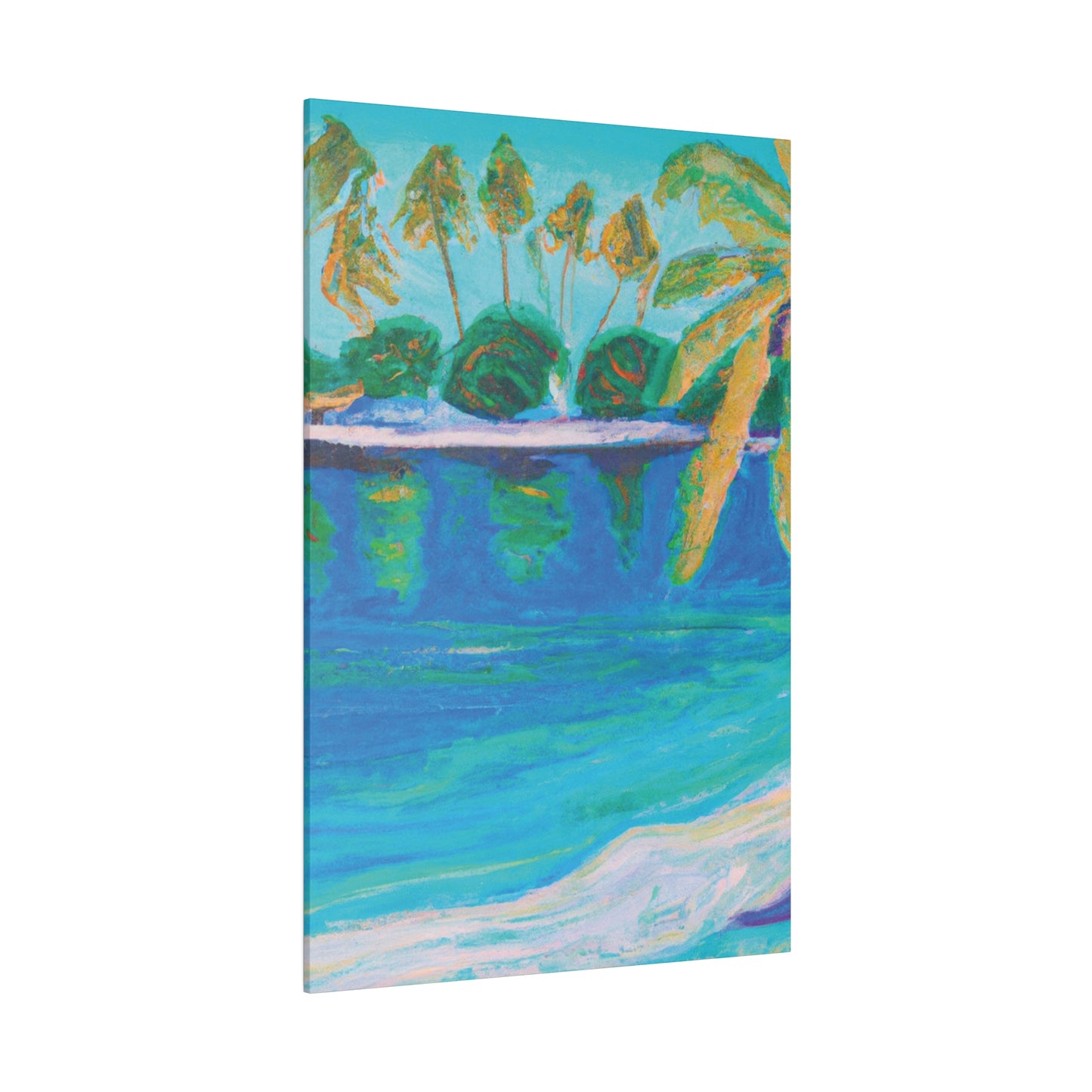 8975V - Bahamas Ocean Painting Print | Bahamas | Ocean | Beach | Poster | Home Decor | Wall Art | Canvas