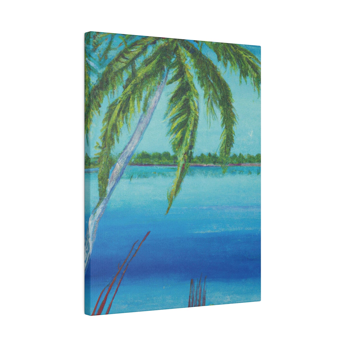 6874M - Bahamas Ocean Painting Print | Bahamas | Ocean | Beach | Poster | Home Decor | Wall Art | Canvas