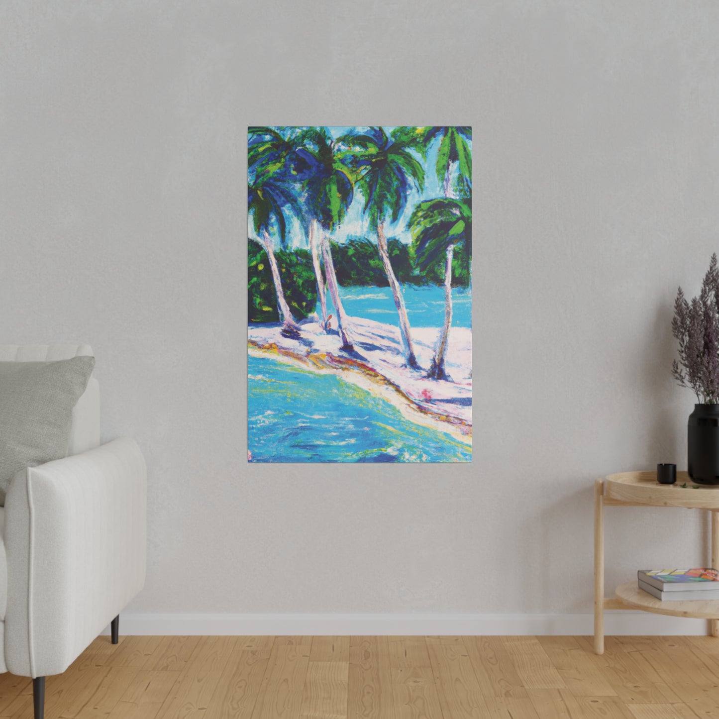 4567L - Bahamas Ocean Painting Print | Bahamas | Ocean | Beach | Poster | Home Decor | Wall Art | Canvas