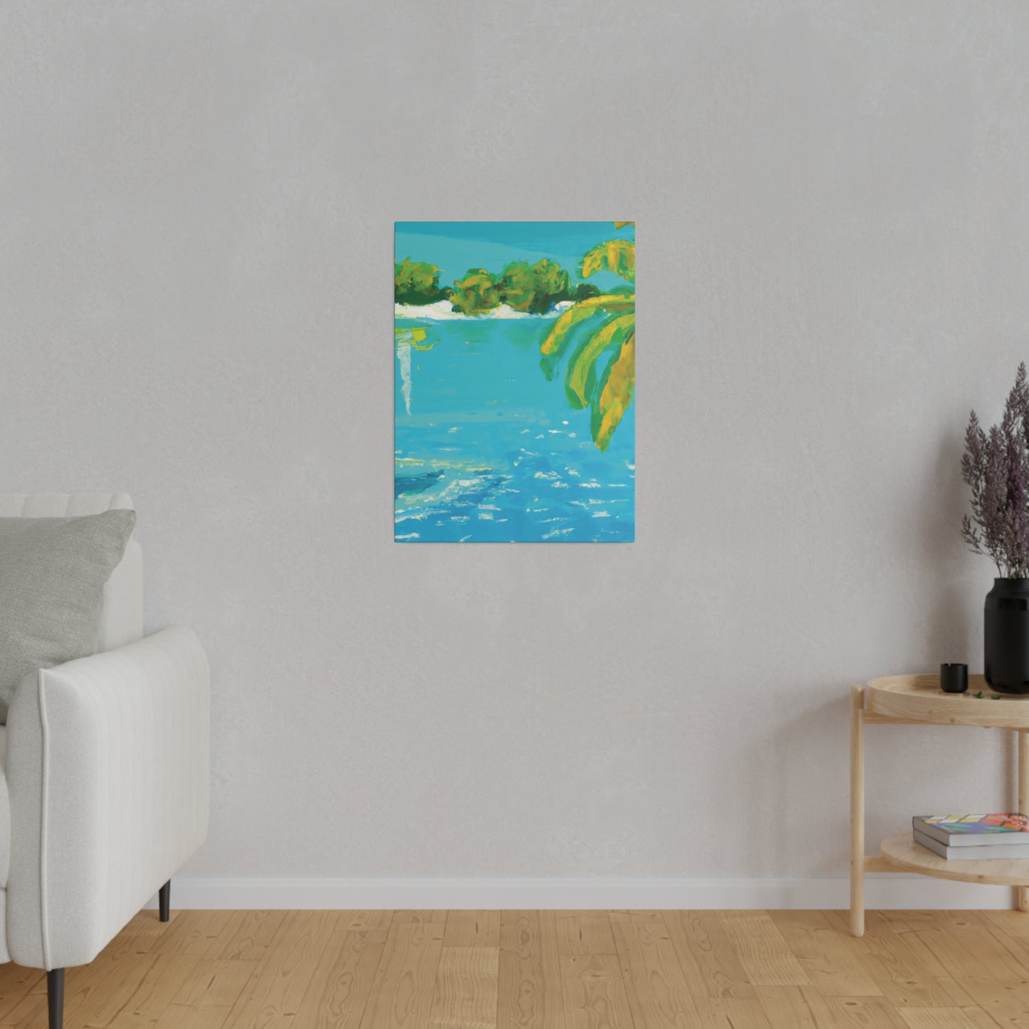 2261V - Bahamas Ocean Painting Print | Bahamas | Ocean | Beach | Poster | Home Decor | Wall Art | Canvas