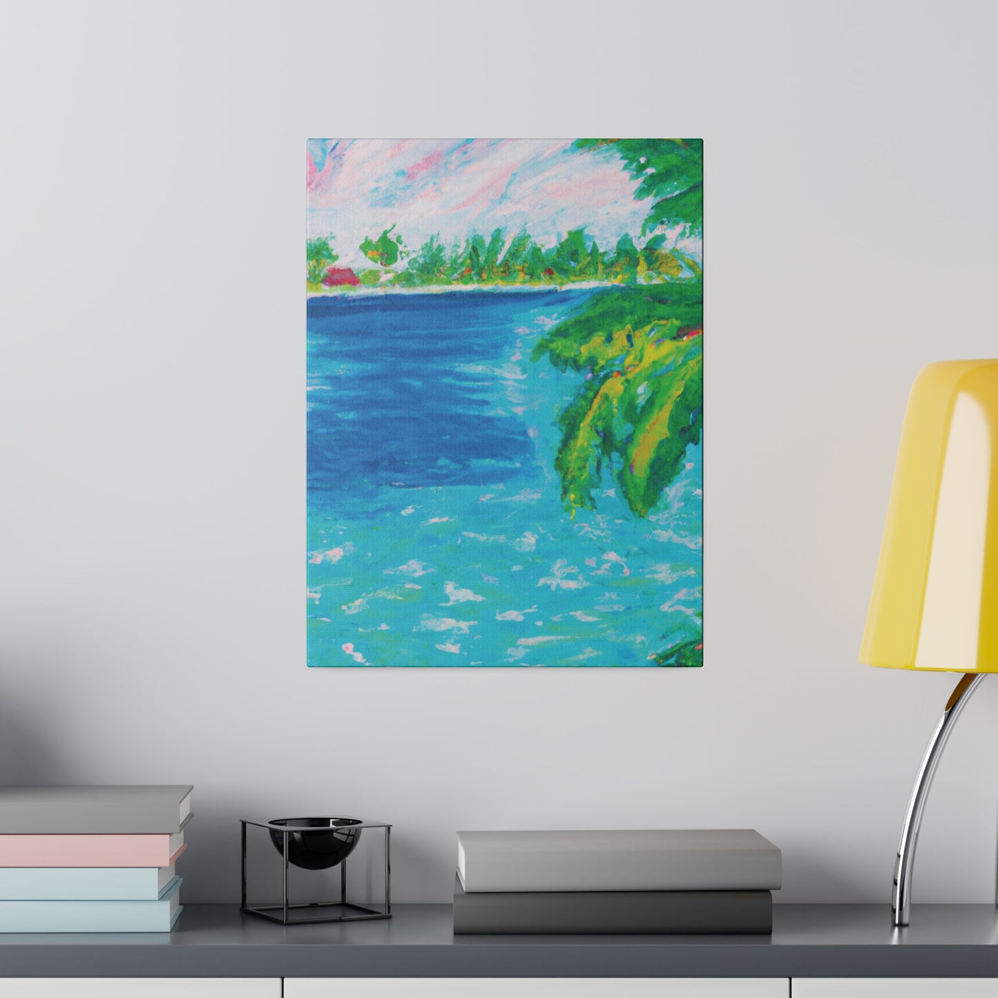 3265X - Bahamas Ocean Painting Print | Bahamas | Ocean | Beach | Poster | Home Decor | Wall Art | Canvas