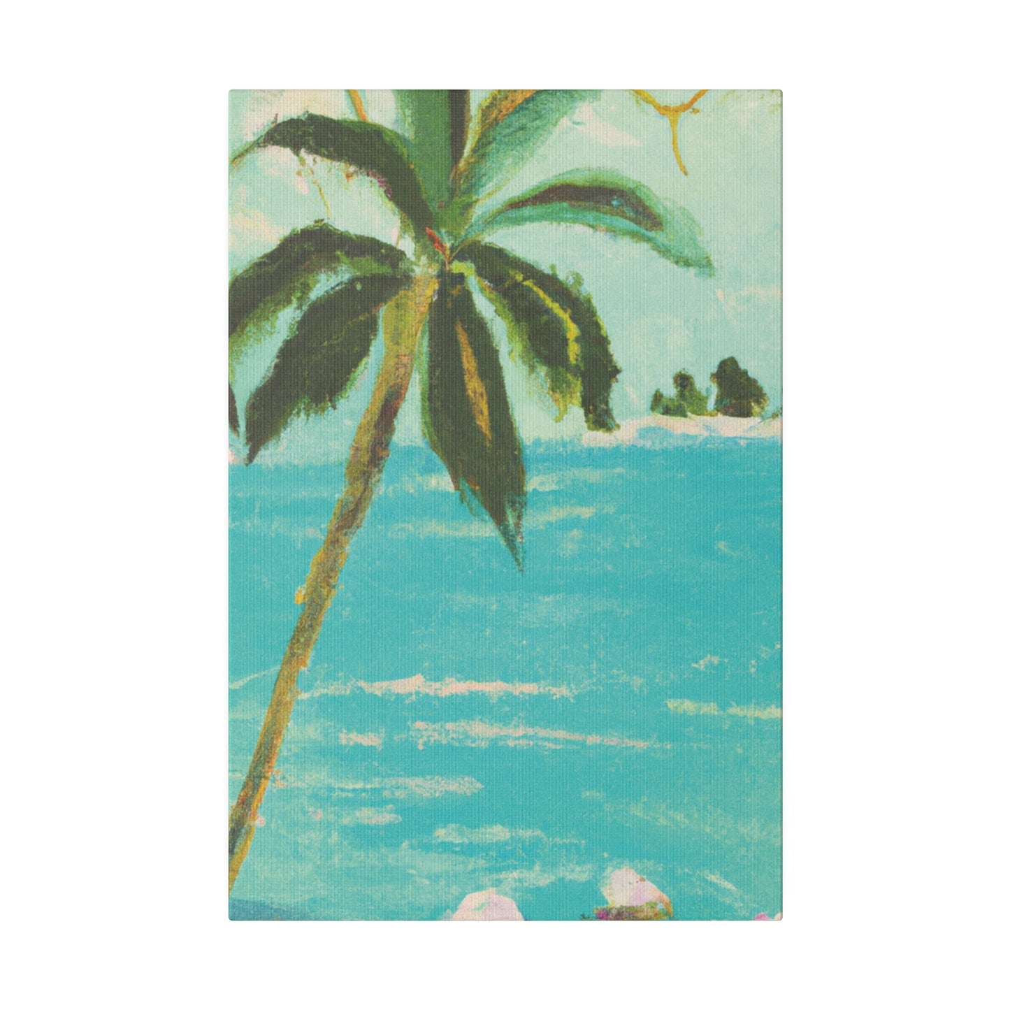 8809K - Bahamas Ocean Painting Print | Bahamas | Ocean | Beach | Poster | Home Decor | Wall Art | Canvas