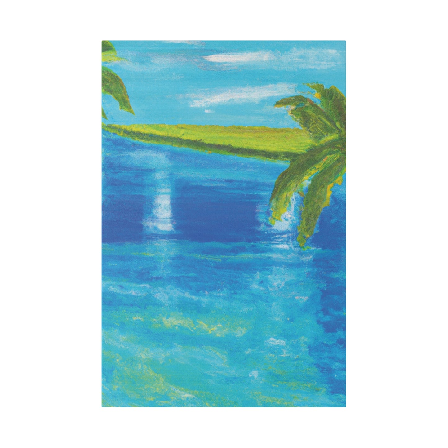 6359F - Bahamas Ocean Painting Print | Bahamas | Ocean | Beach | Poster | Home Decor | Wall Art | Canvas