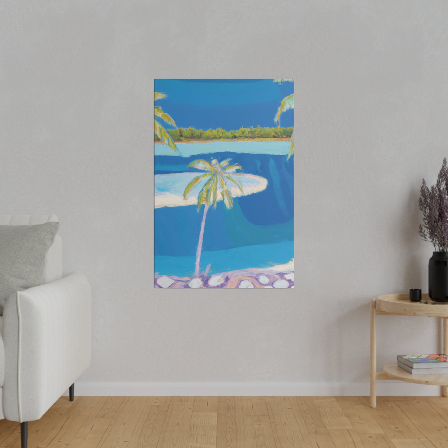 9231F - Bahamas Ocean Painting Print | Bahamas | Ocean | Beach | Poster | Home Decor | Wall Art | Canvas