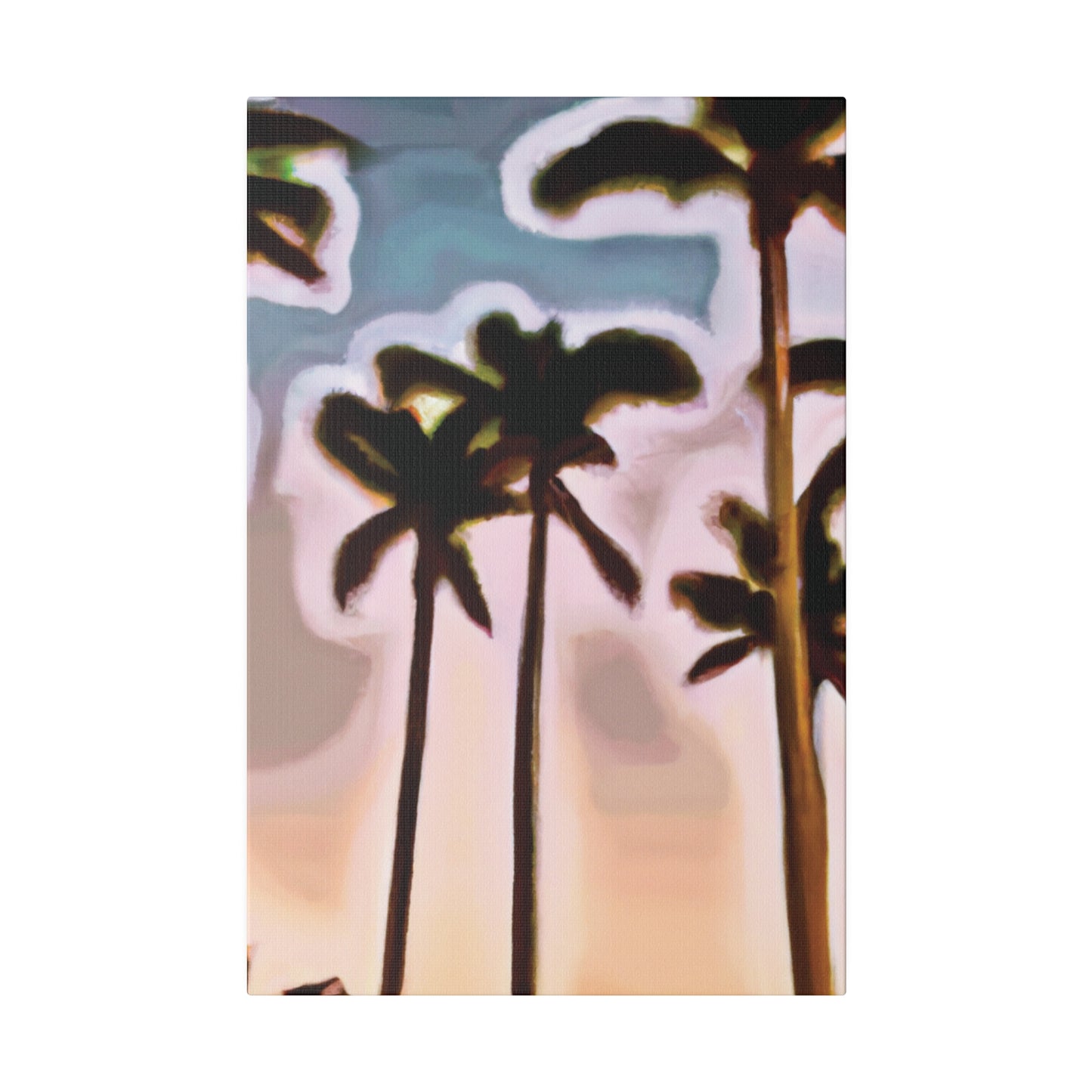4828Q - Miami Beach Sunset Painting Print | Miami | Beach | Sunset | Poster | Home Decor | Wall Art | Canvas