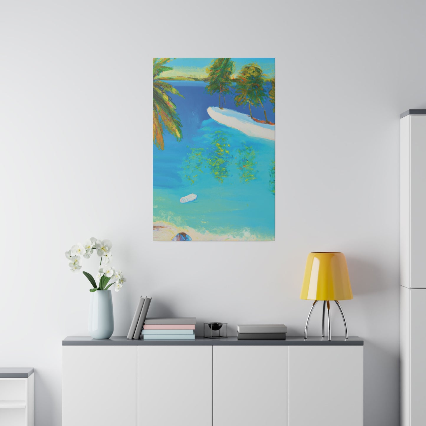 5382V - Bahamas Ocean Painting Print | Bahamas | Ocean | Beach | Poster | Home Decor | Wall Art | Canvas