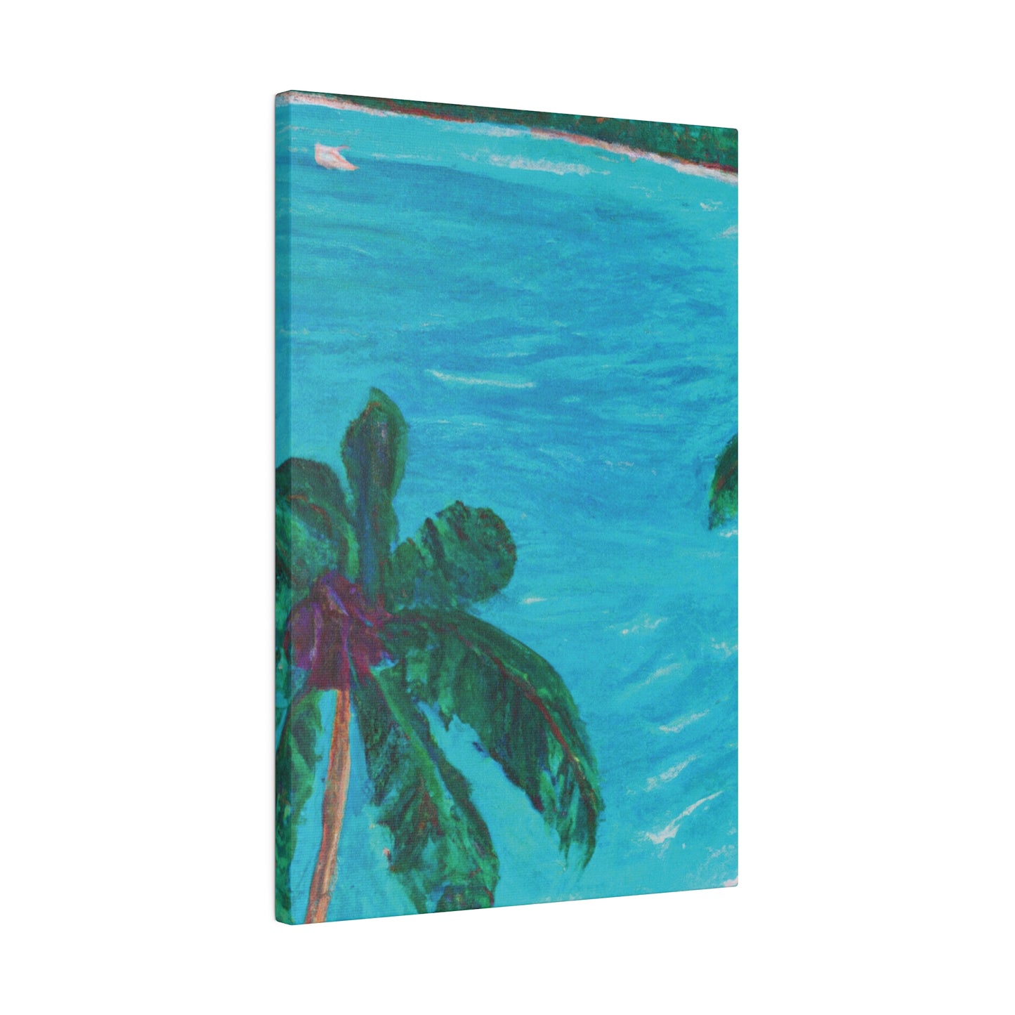 8319W - Bahamas Ocean Painting Print | Bahamas | Ocean | Beach | Poster | Home Decor | Wall Art | Canvas