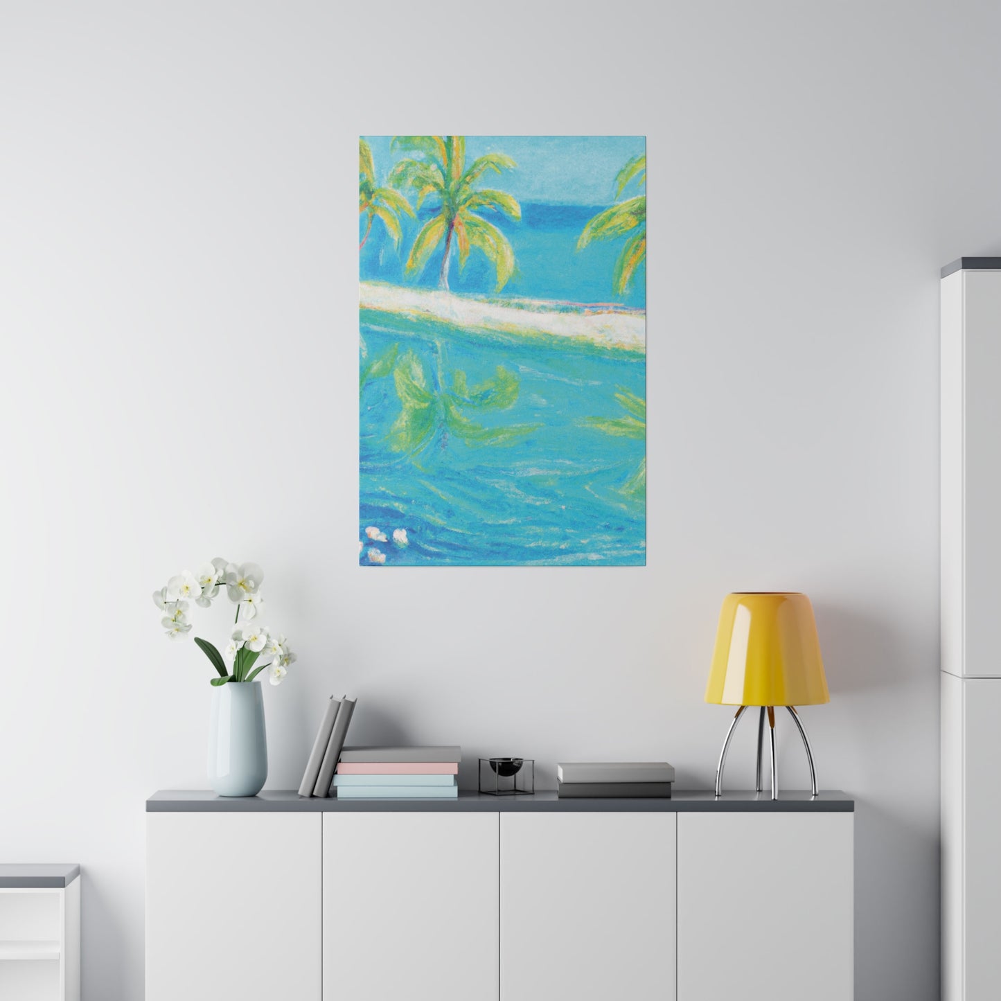 9213P - Bahamas Ocean Painting Print | Bahamas | Ocean | Beach | Poster | Home Decor | Wall Art | Canvas