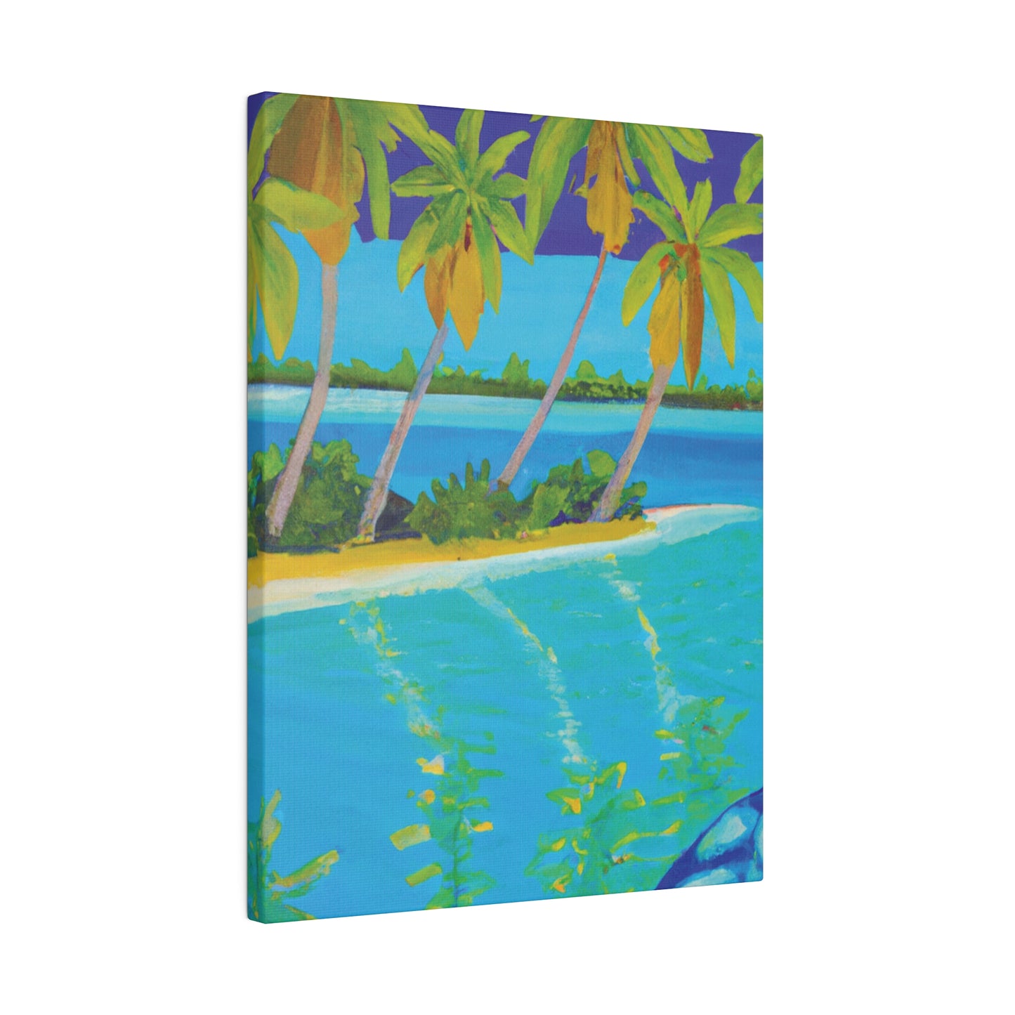 8347B - Bahamas Ocean Painting Print | Bahamas | Ocean | Beach | Poster | Home Decor | Wall Art | Canvas