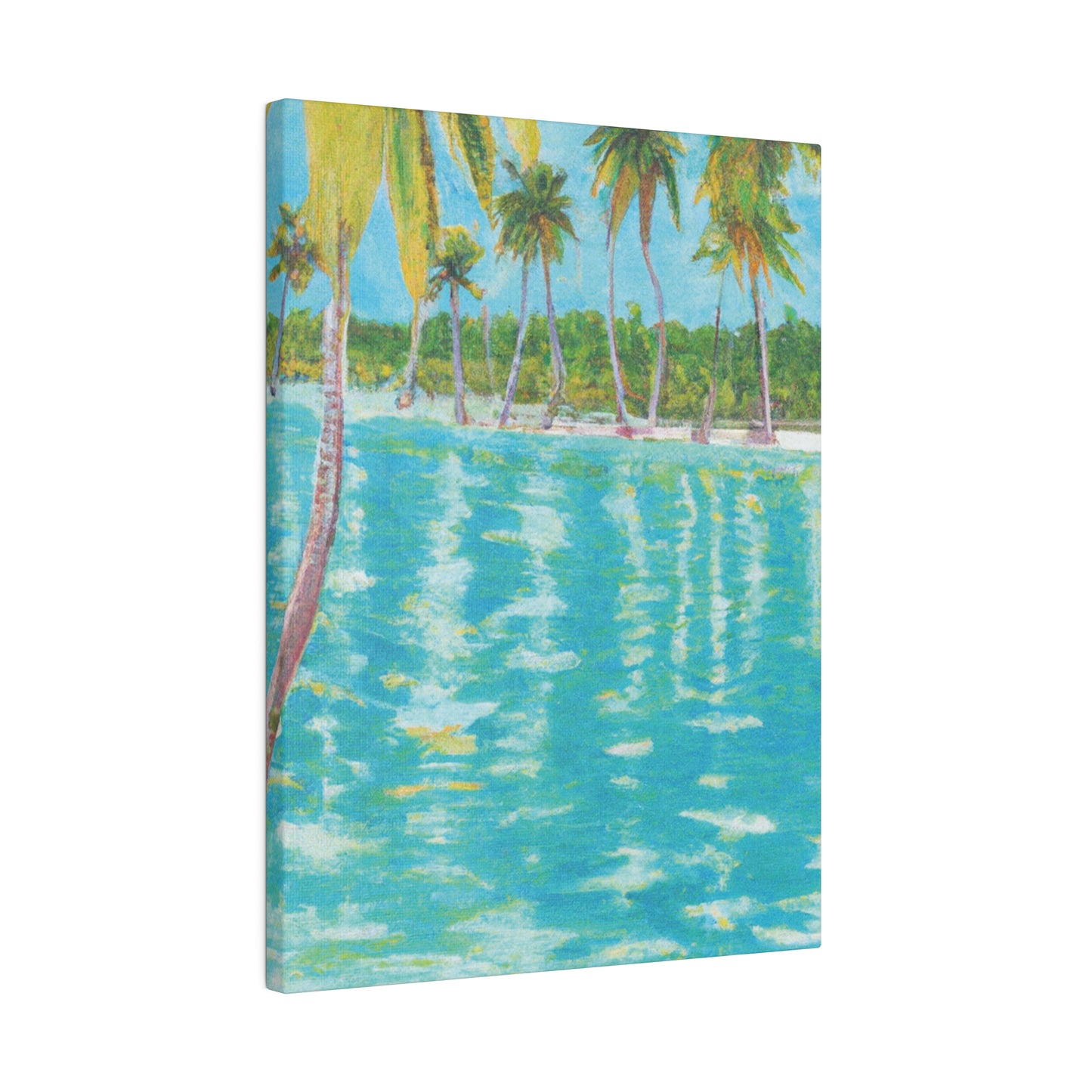 8537R - Bahamas Ocean Painting Print | Bahamas | Ocean | Beach | Poster | Home Decor | Wall Art | Canvas