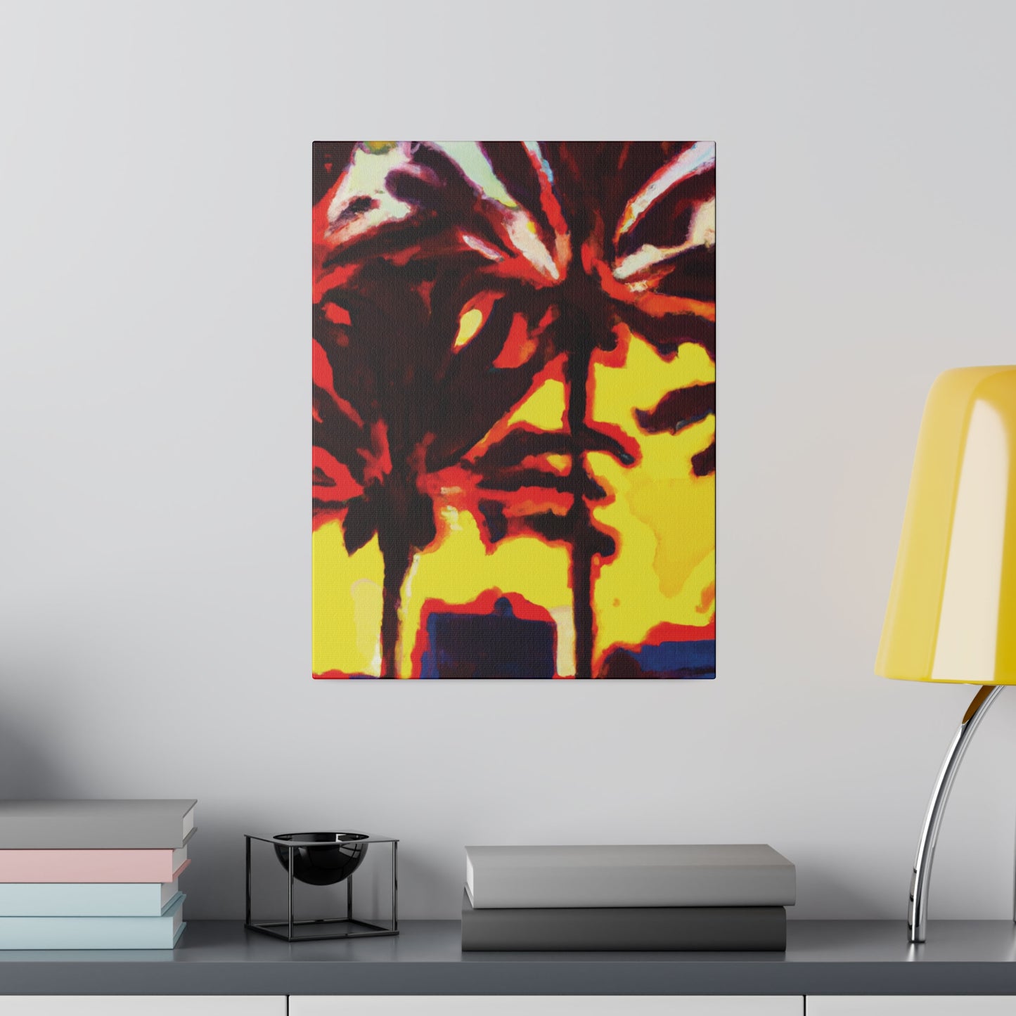 3133X - Miami Beach Sunset Painting Print | Miami | Beach | Sunset | Poster | Home Decor | Wall Art | Canvas