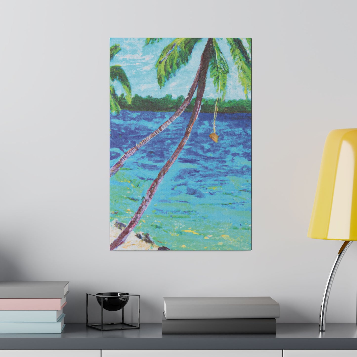 4564E - Bahamas Ocean Painting Print | Bahamas | Ocean | Beach | Poster | Home Decor | Wall Art | Canvas