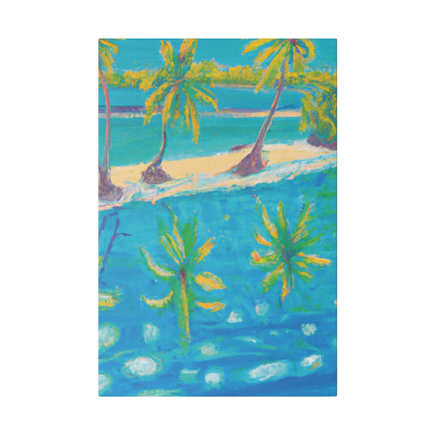 4825R - Bahamas Ocean Painting Print | Bahamas | Ocean | Beach | Poster | Home Decor | Wall Art | Canvas