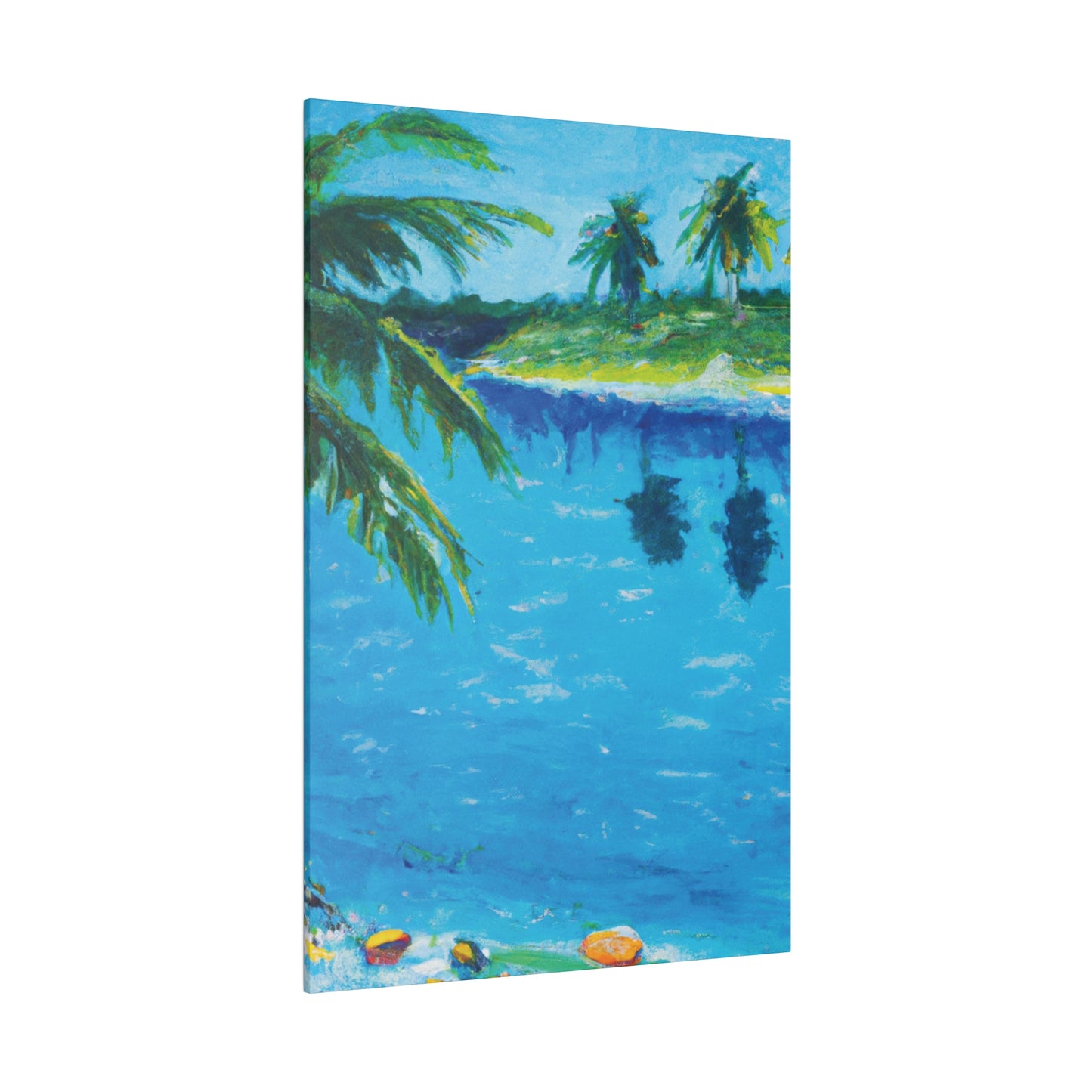 4568T - Bahamas Ocean Painting Print | Bahamas | Ocean | Beach | Poster | Home Decor | Wall Art | Canvas