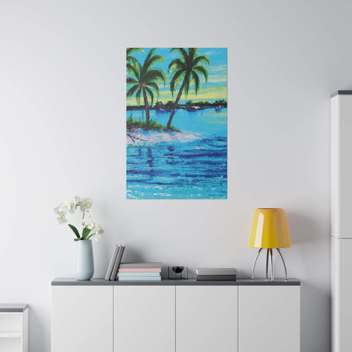 8156G - Bahamas Ocean Painting Print | Bahamas | Ocean | Beach | Poster | Home Decor | Wall Art | Canvas