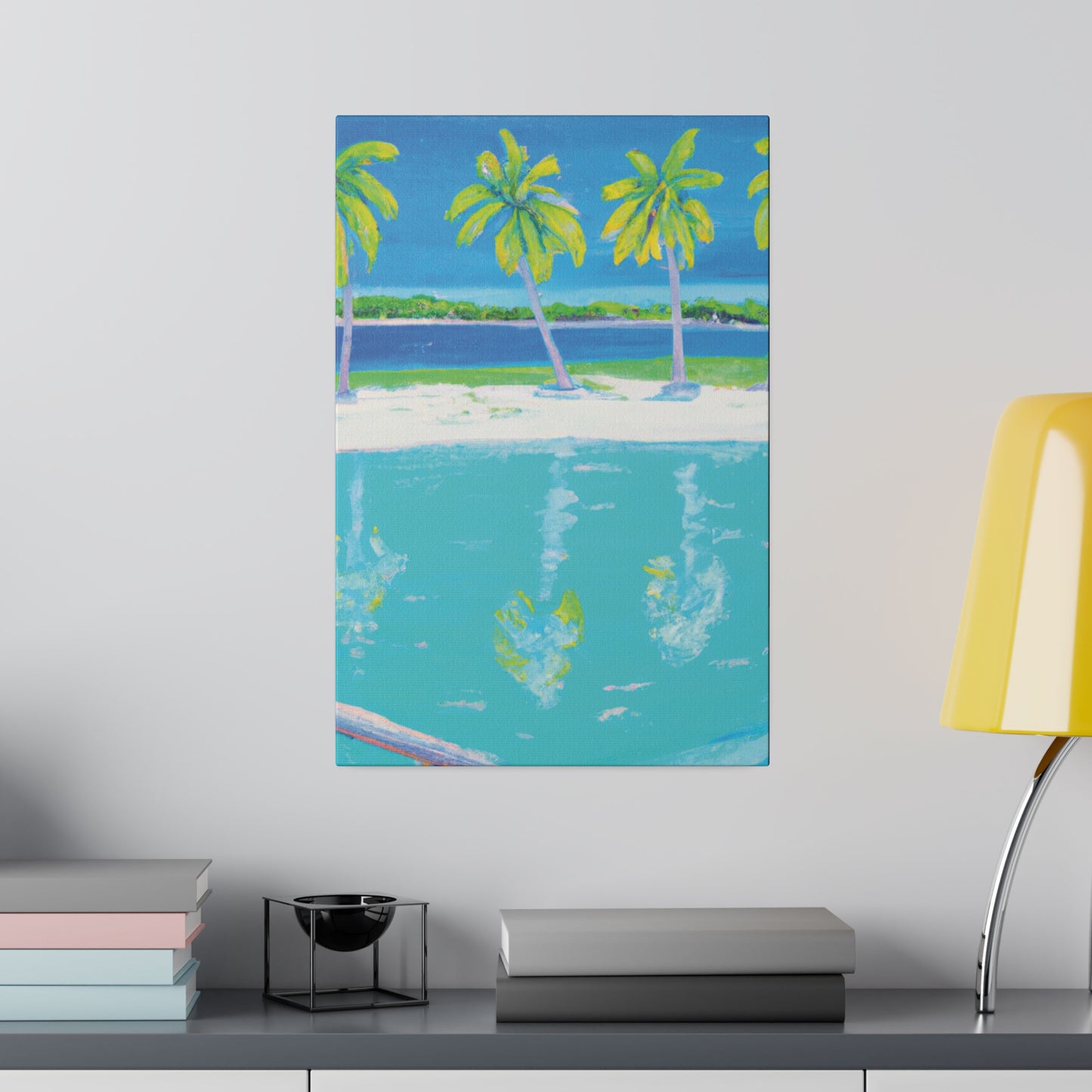 2196Z - Bahamas Ocean Painting Print | Bahamas | Ocean | Beach | Poster | Home Decor | Wall Art | Canvas