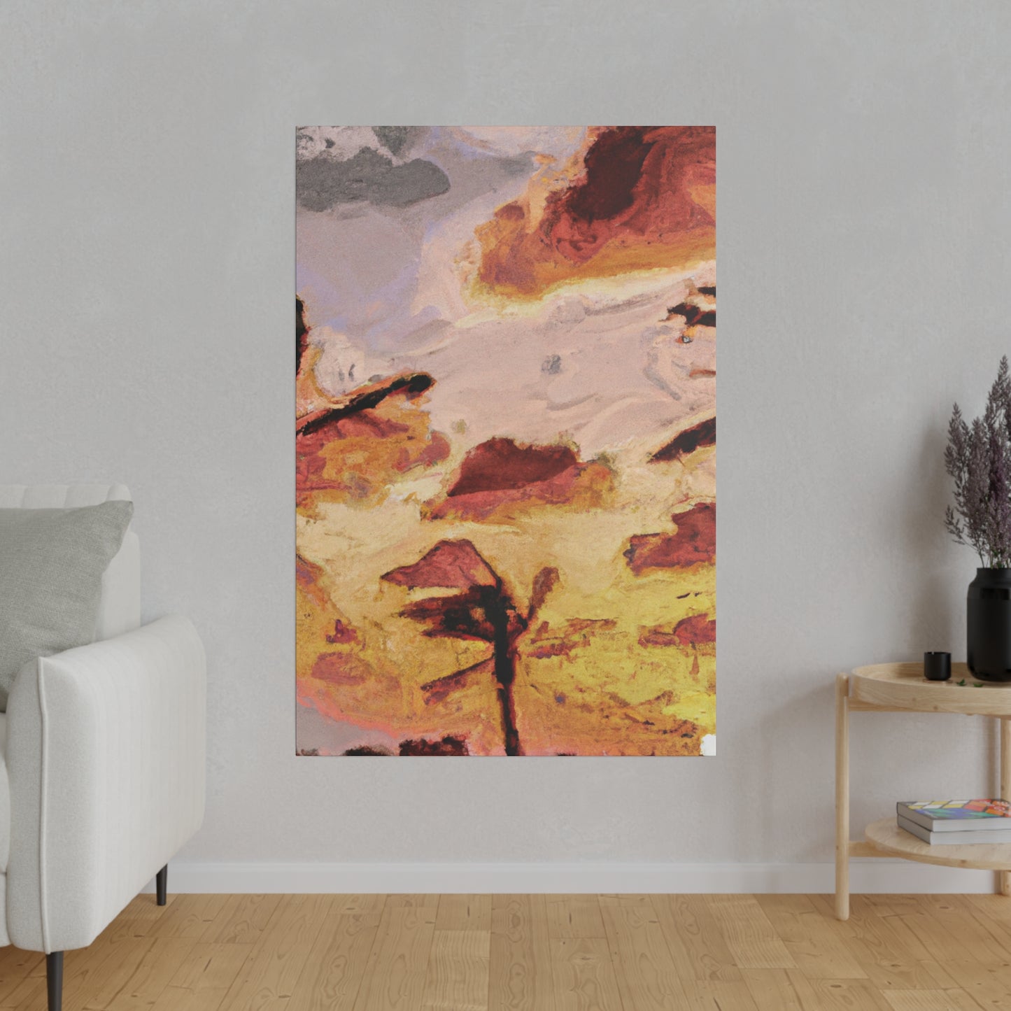 8733P - Miami Beach Sunset Painting Print | Miami | Beach | Sunset | Poster | Home Decor | Wall Art | Canvas