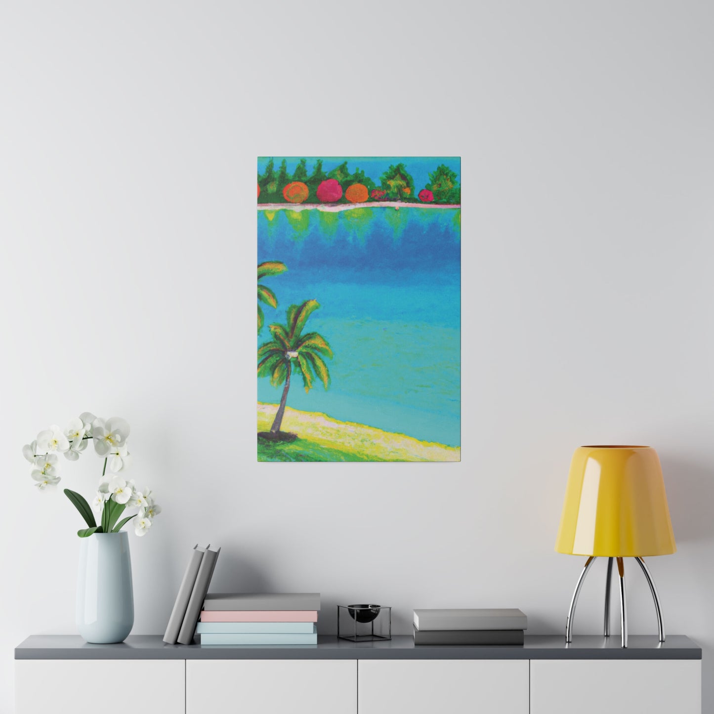 6816J - Bahamas Ocean Painting Print | Bahamas | Ocean | Beach | Poster | Home Decor | Wall Art | Canvas