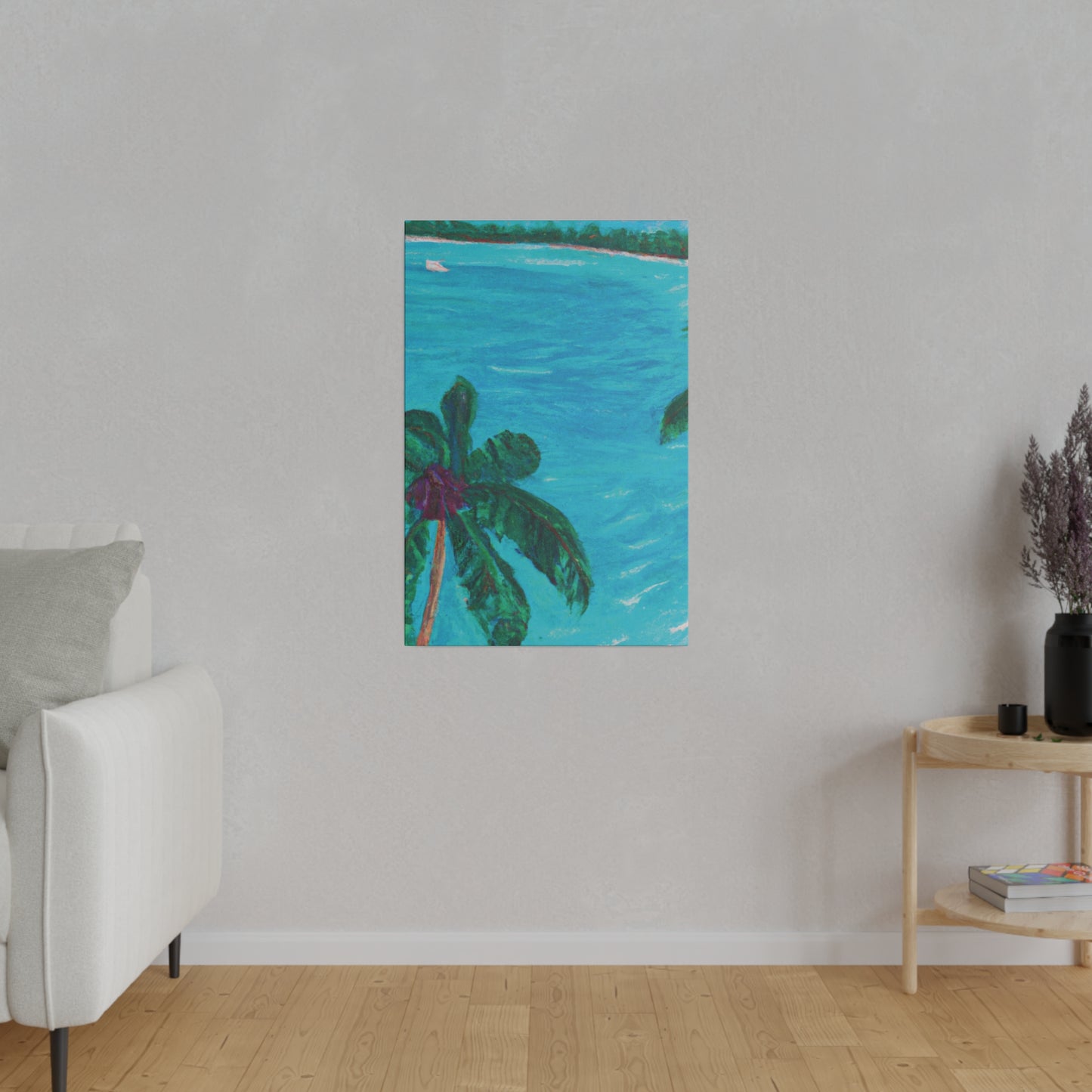 8319W - Bahamas Ocean Painting Print | Bahamas | Ocean | Beach | Poster | Home Decor | Wall Art | Canvas