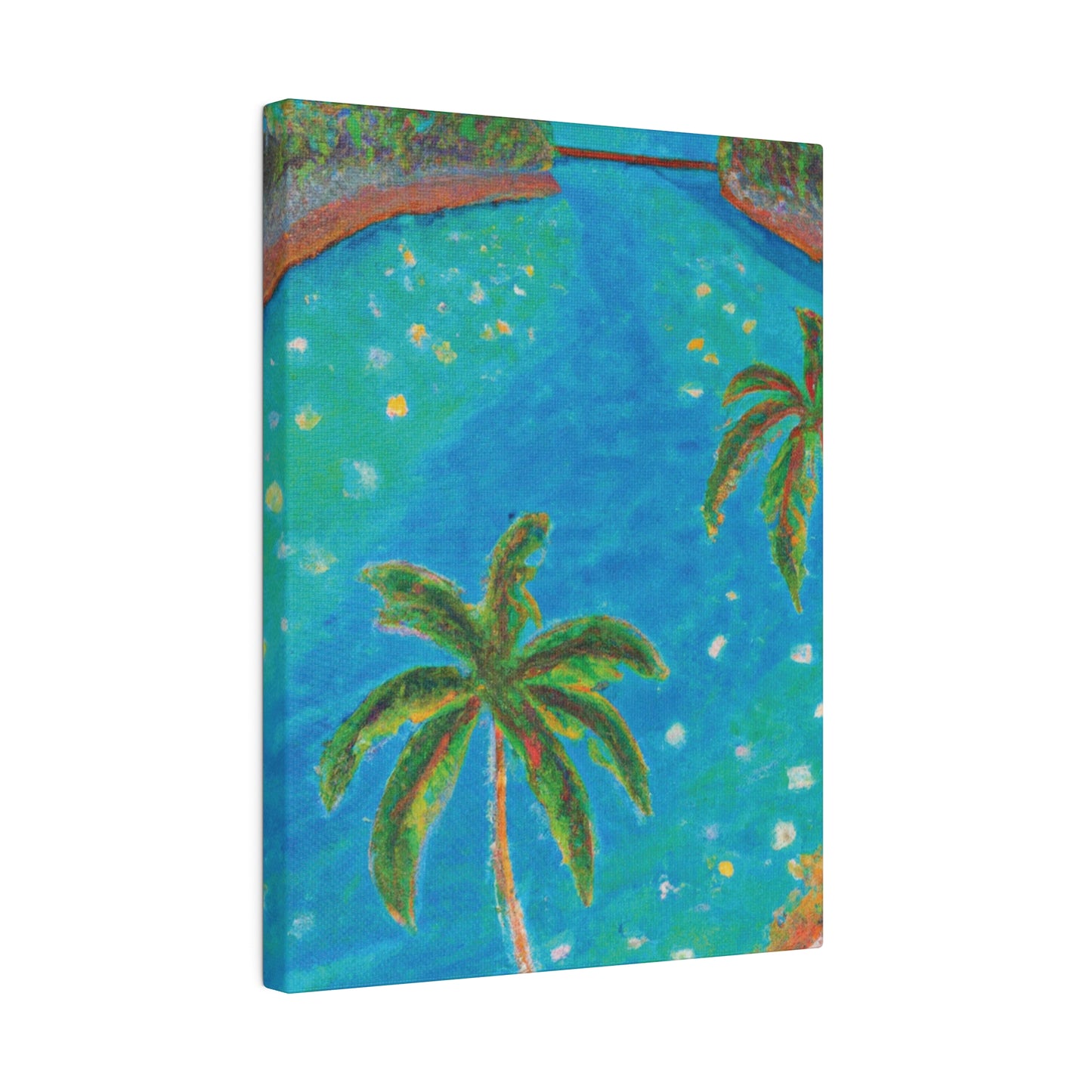 3827C - Bahamas Ocean Painting Print | Bahamas | Ocean | Beach | Poster | Home Decor | Wall Art | Canvas