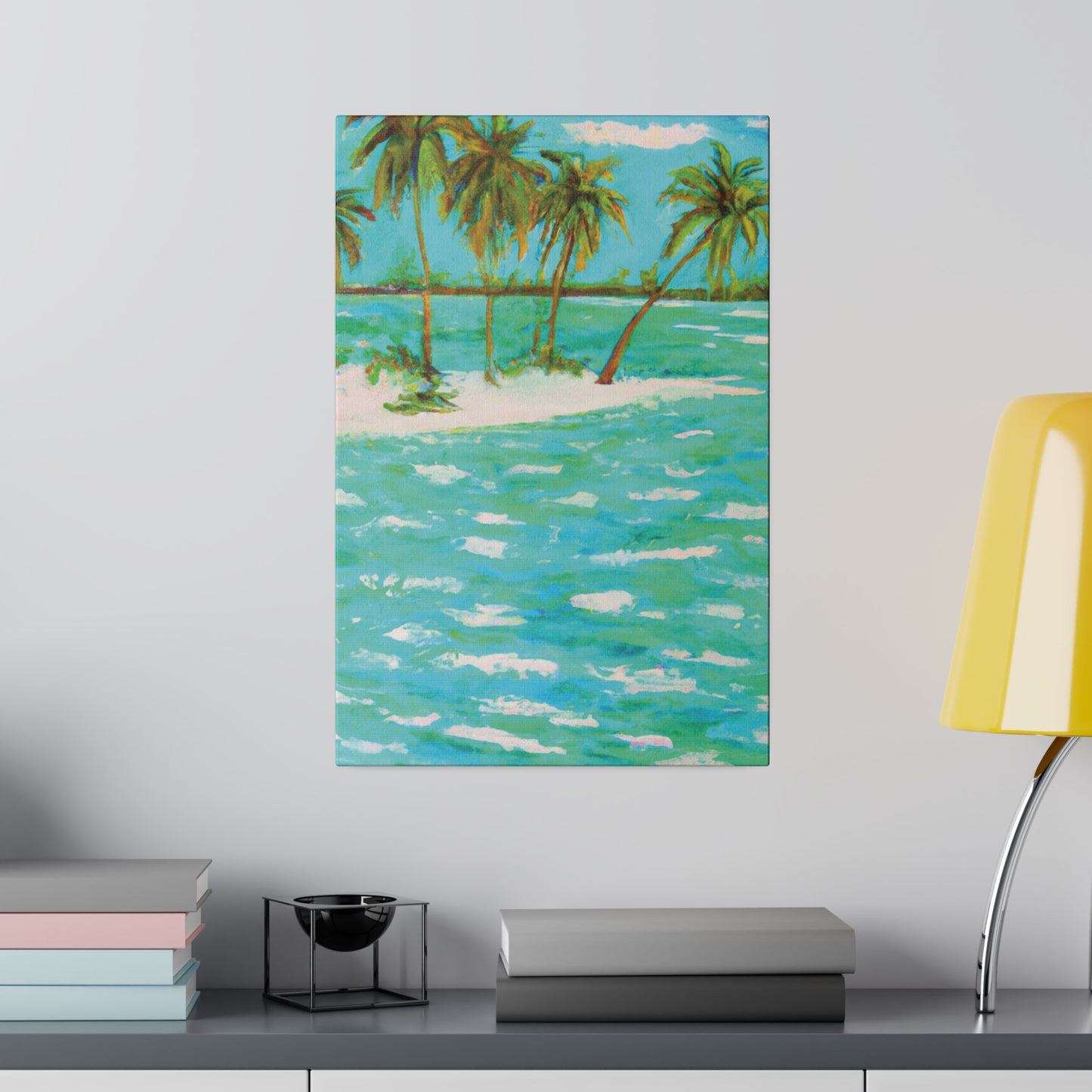 1193C - Bahamas Ocean Painting Print | Bahamas | Ocean | Beach | Poster | Home Decor | Wall Art | Canvas