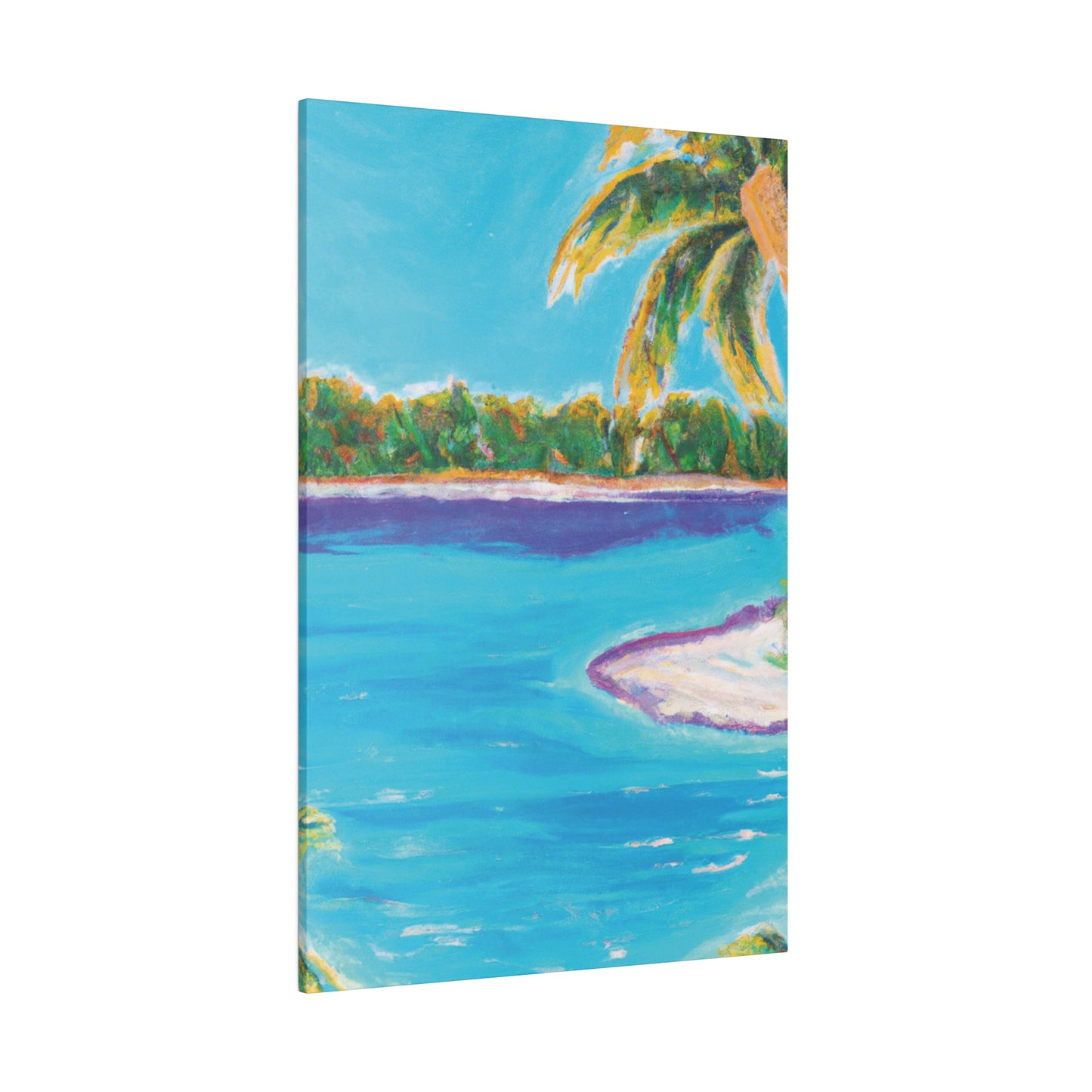 6781B - Bahamas Ocean Painting Print | Bahamas | Ocean | Beach | Poster | Home Decor | Wall Art | Canvas