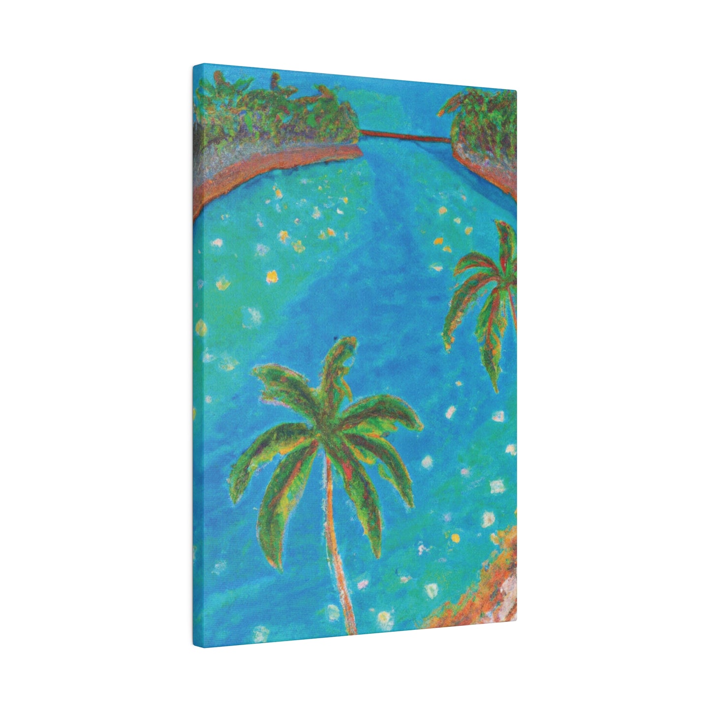 3827C - Bahamas Ocean Painting Print | Bahamas | Ocean | Beach | Poster | Home Decor | Wall Art | Canvas