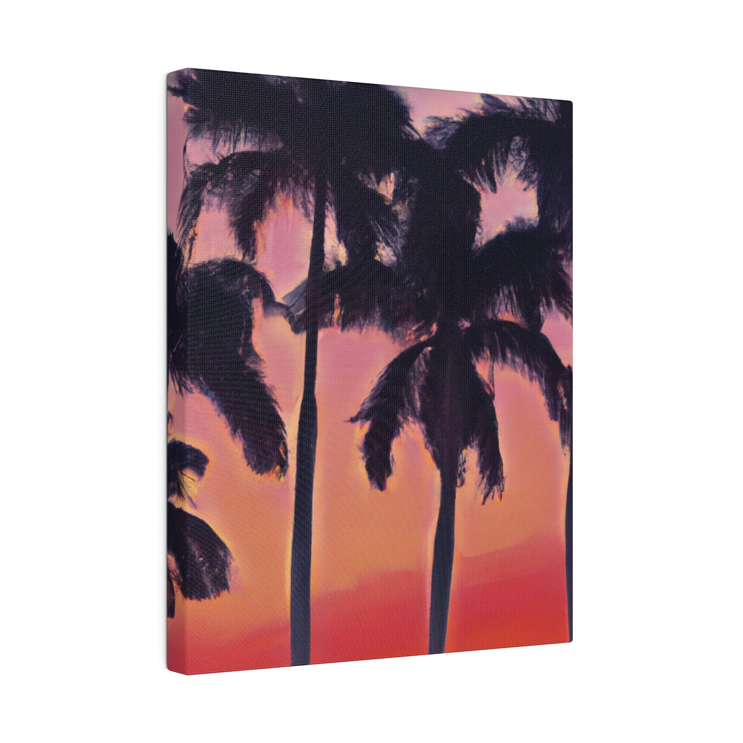 7239V - Miami Beach Sunset Painting Print | Miami | Beach | Sunset | Poster | Home Decor | Wall Art | Canvas