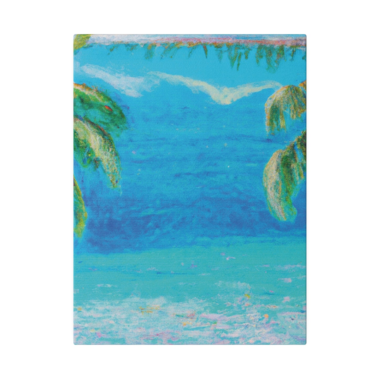 8159P - Bahamas Ocean Painting Print | Bahamas | Ocean | Beach | Poster | Home Decor | Wall Art | Canvas