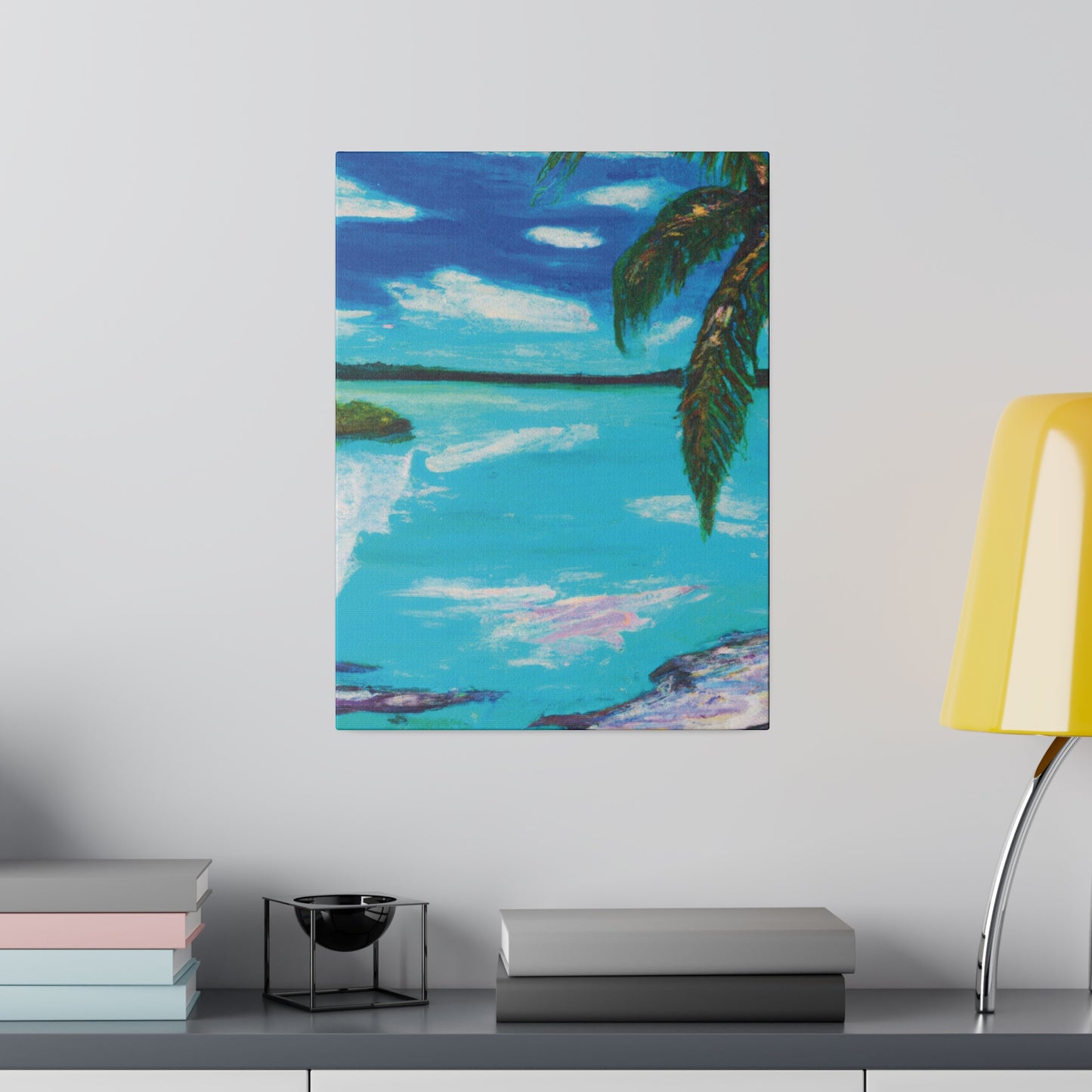 9184C - Bahamas Ocean Painting Print | Bahamas | Ocean | Beach | Poster | Home Decor | Wall Art | Canvas