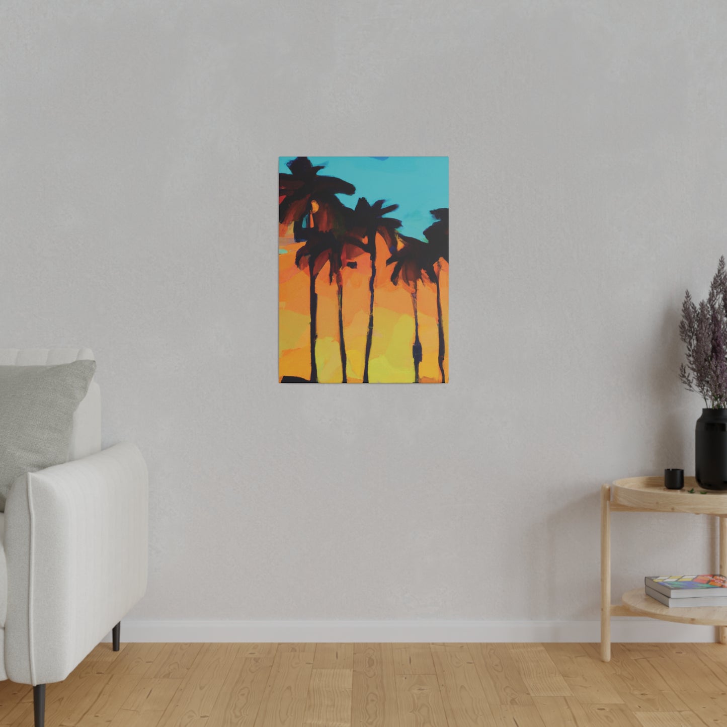 3606O - Miami Beach Sunset Painting Print | Miami | Beach | Sunset | Poster | Home Decor | Wall Art | Canvas