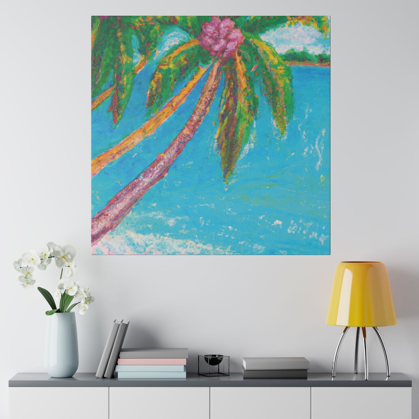 9276V - Bahamas Ocean Painting Print | Bahamas | Ocean | Beach | Poster | Home Decor | Wall Art | Canvas