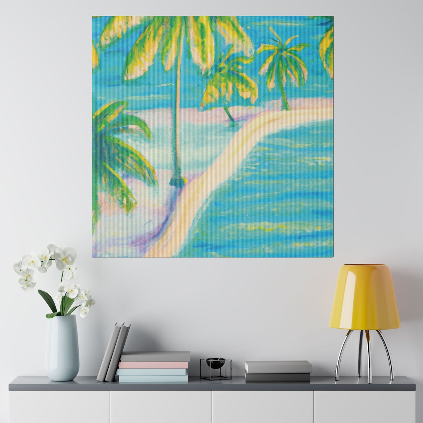 9662V - Bahamas Ocean Painting Print | Bahamas | Ocean | Beach | Poster | Home Decor | Wall Art | Canvas