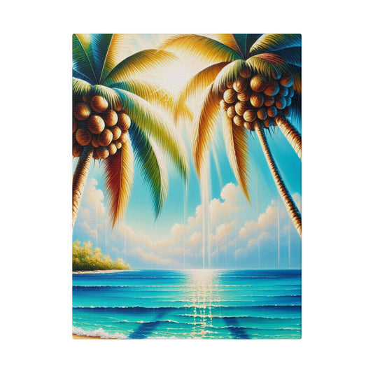 3627F - Bahamas Ocean Painting Print | Bahamas | Ocean | Beach | Poster | Home Decor | Wall Art | Canvas