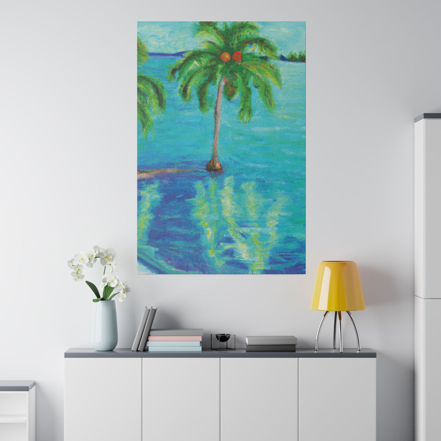 7998G - Bahamas Ocean Painting Print | Bahamas | Ocean | Beach | Poster | Home Decor | Wall Art | Canvas