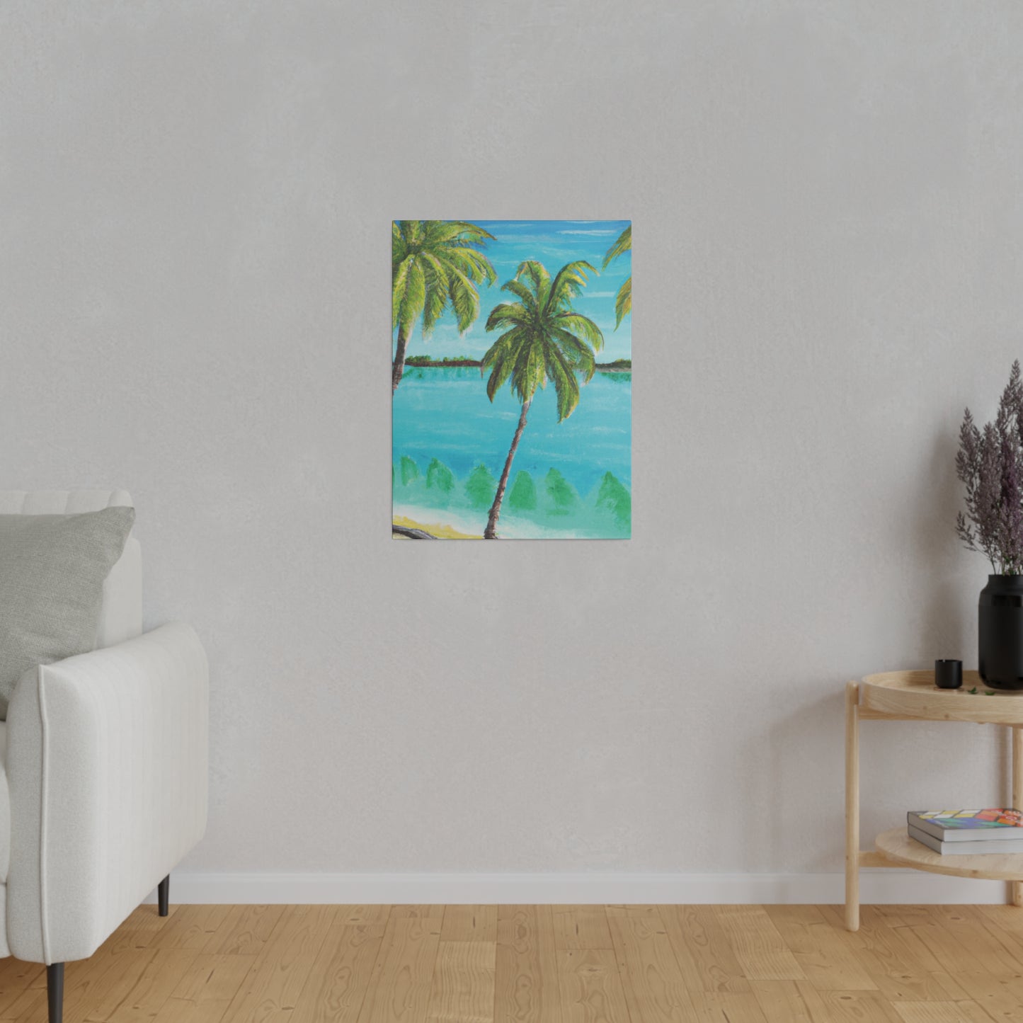 6598N - Bahamas Ocean Painting Print | Bahamas | Ocean | Beach | Poster | Home Decor | Wall Art | Canvas