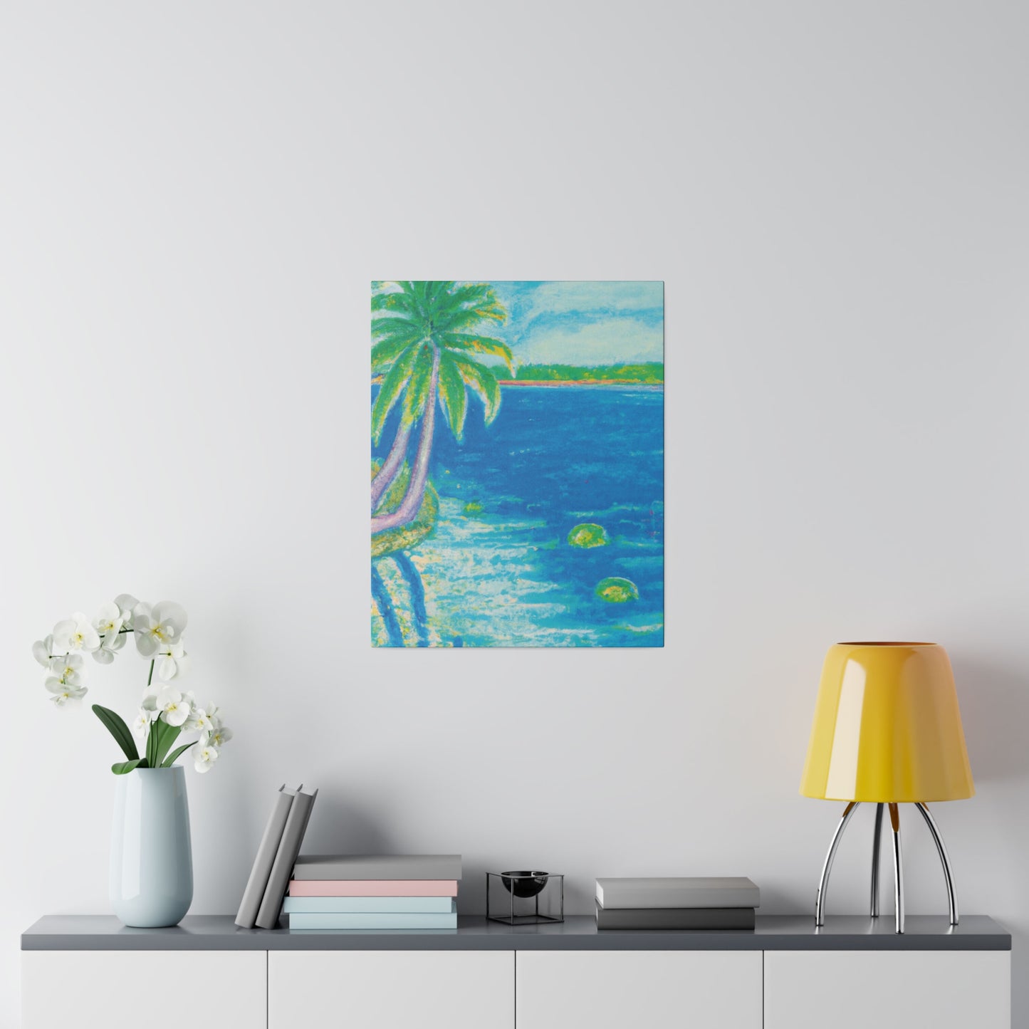 5683A - Bahamas Ocean Painting Print | Bahamas | Ocean | Beach | Poster | Home Decor | Wall Art | Canvas