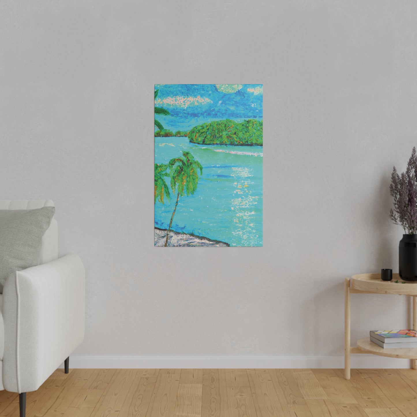 8239F - Bahamas Ocean Painting Print | Bahamas | Ocean | Beach | Poster | Home Decor | Wall Art | Canvas