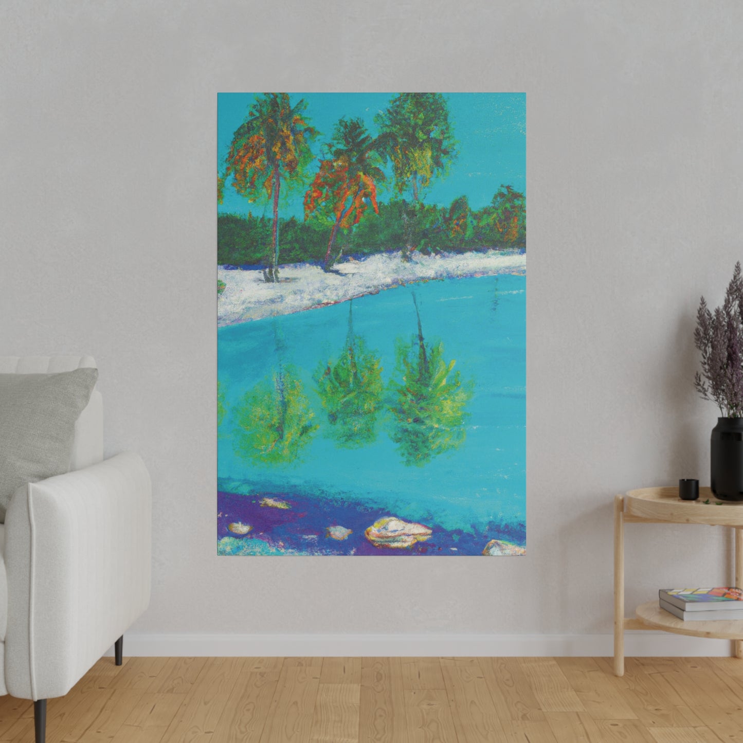 8297H - Bahamas Ocean Painting Print | Bahamas | Ocean | Beach | Poster | Home Decor | Wall Art | Canvas