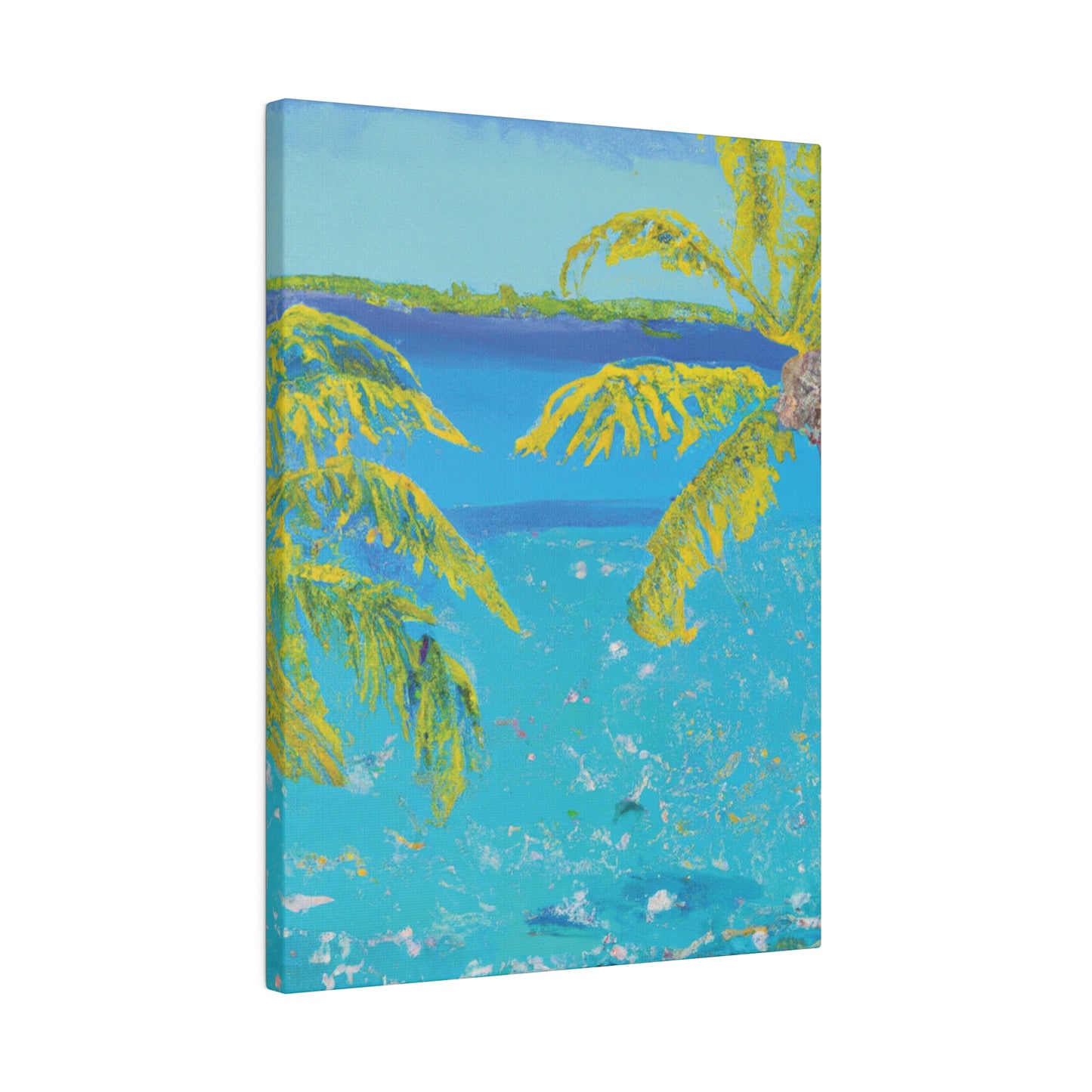 9282F - Bahamas Ocean Painting Print | Bahamas | Ocean | Beach | Poster | Home Decor | Wall Art | Canvas