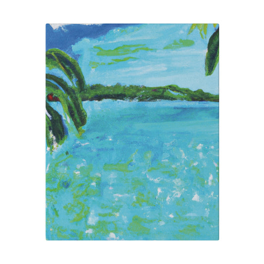 2143W - Bahamas Ocean Painting Print | Bahamas | Ocean | Beach | Poster | Home Decor | Wall Art | Canvas