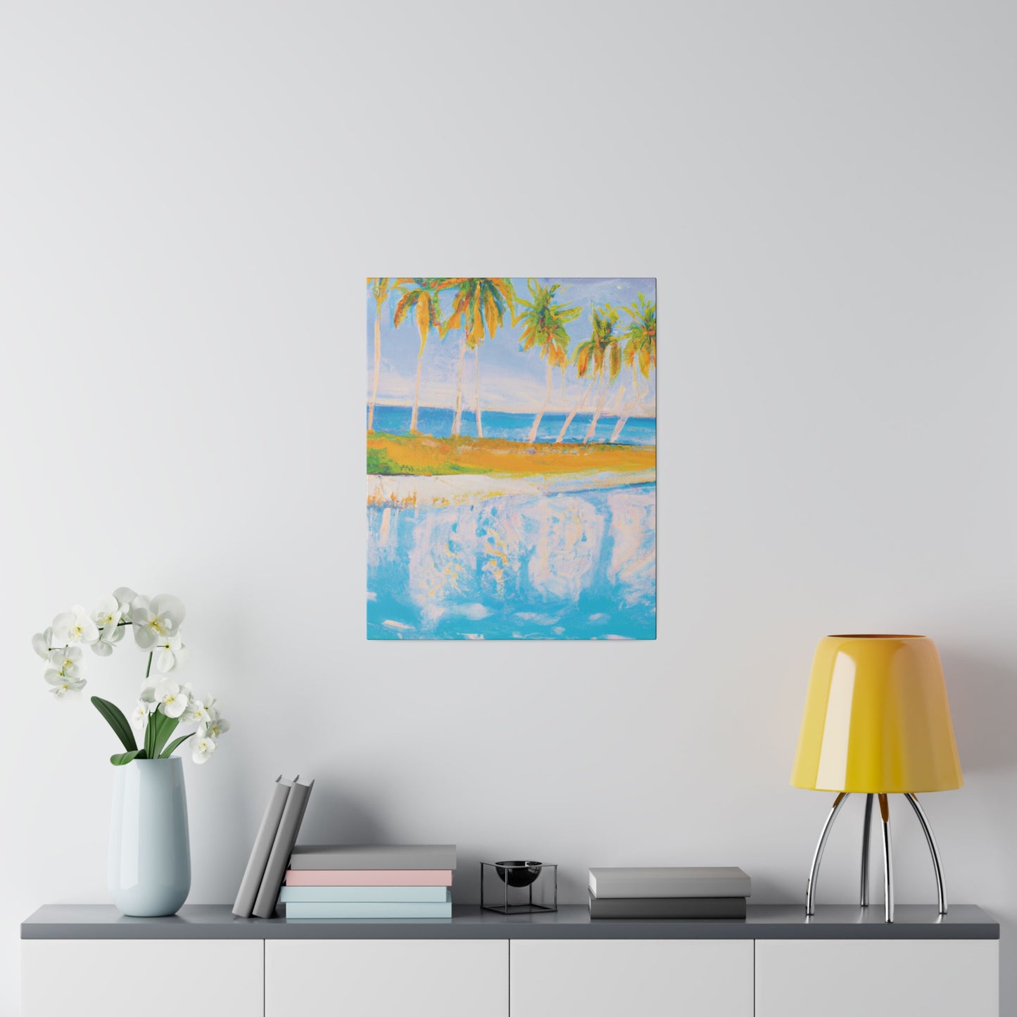 4904O - Bahamas Ocean Painting Print | Bahamas | Ocean | Beach | Poster | Home Decor | Wall Art | Canvas