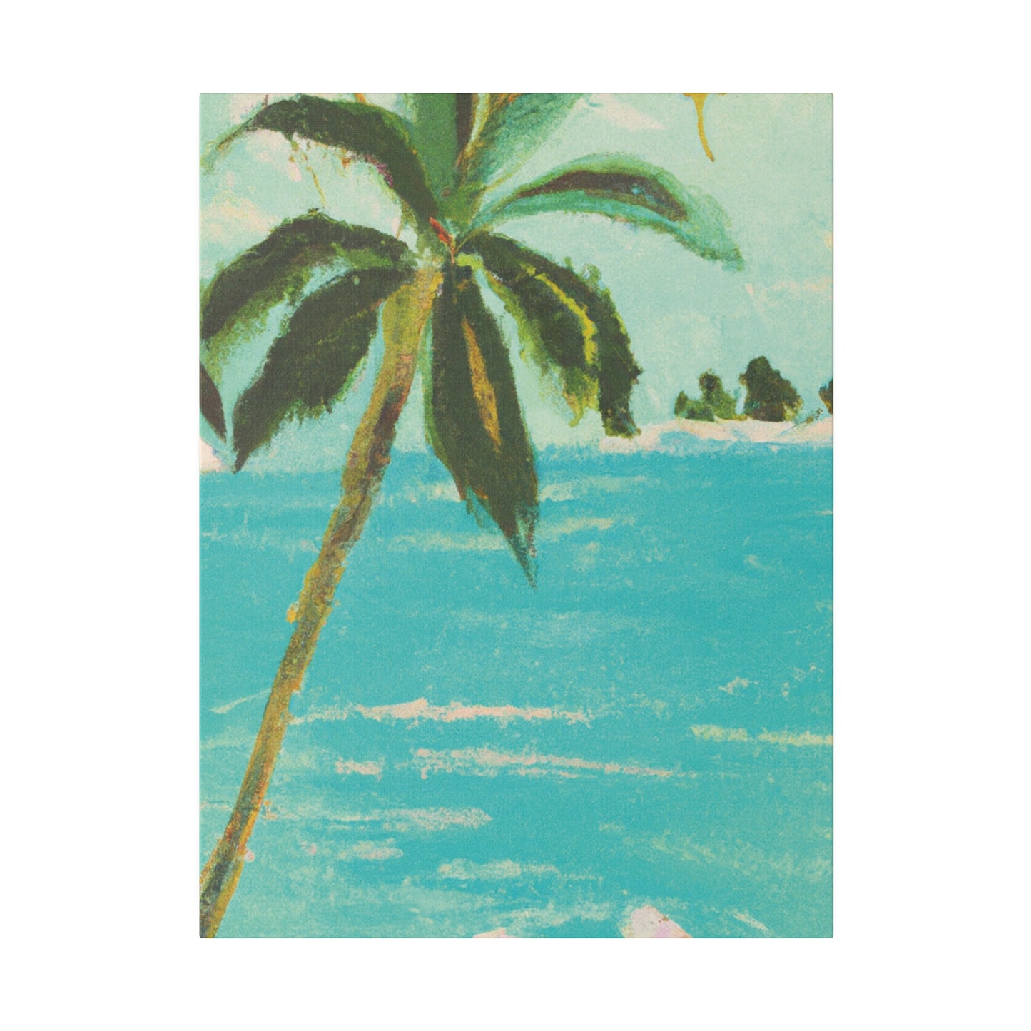 8809K - Bahamas Ocean Painting Print | Bahamas | Ocean | Beach | Poster | Home Decor | Wall Art | Canvas