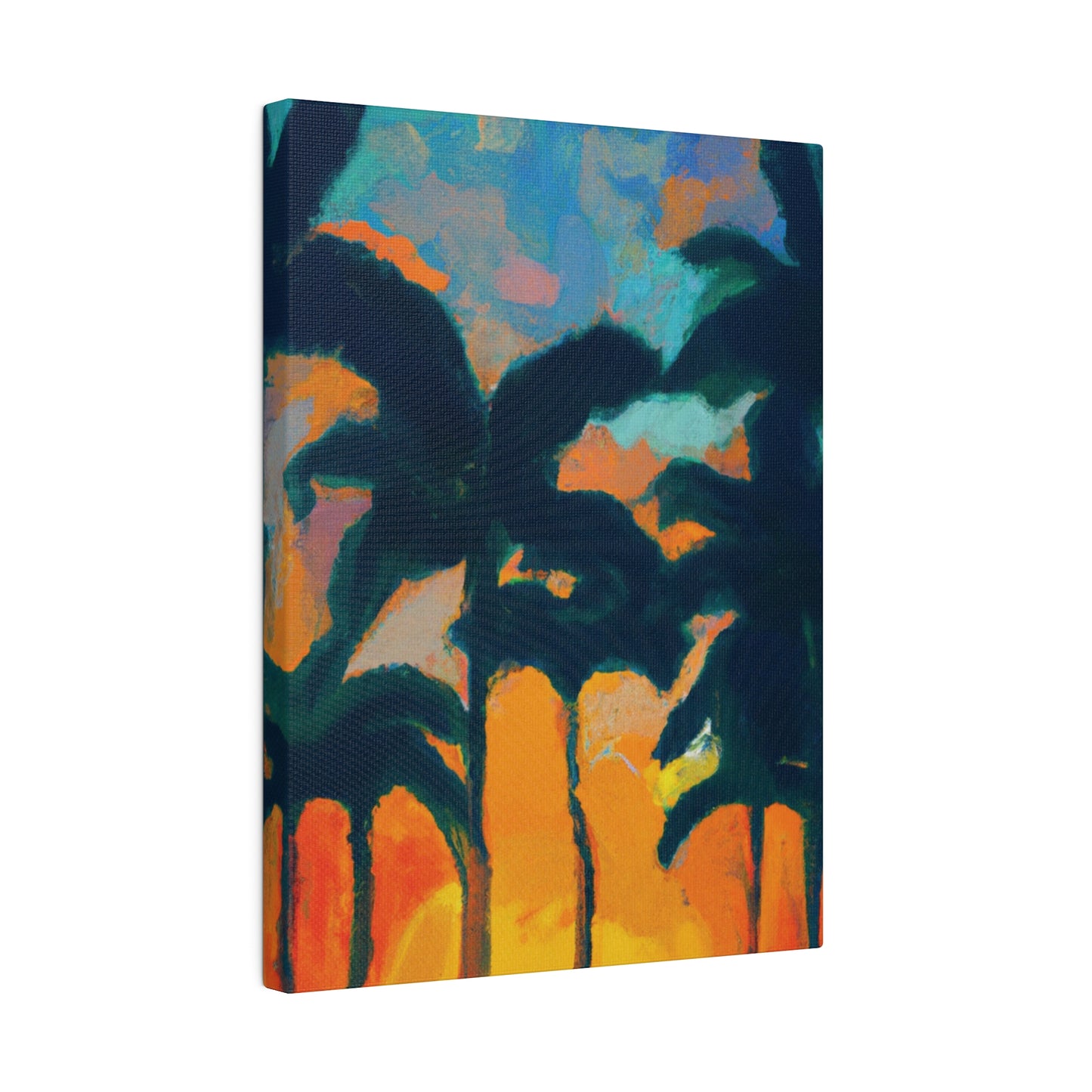 6877B - Miami Beach Sunset Painting Print | Miami | Beach | Sunset | Poster | Home Decor | Wall Art | Canvas