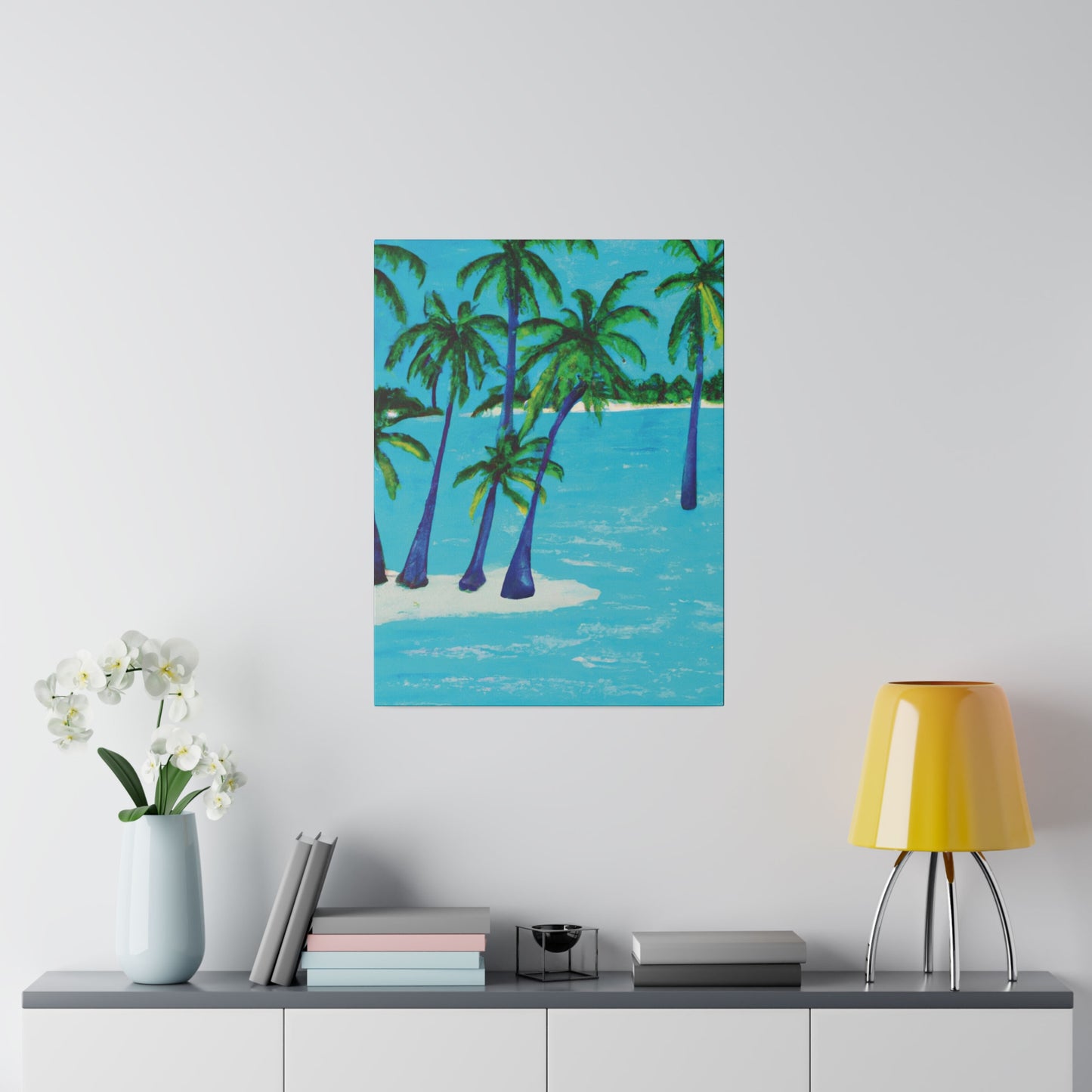 2486G - Bahamas Ocean Painting Print | Bahamas | Ocean | Beach | Poster | Home Decor | Wall Art | Canvas