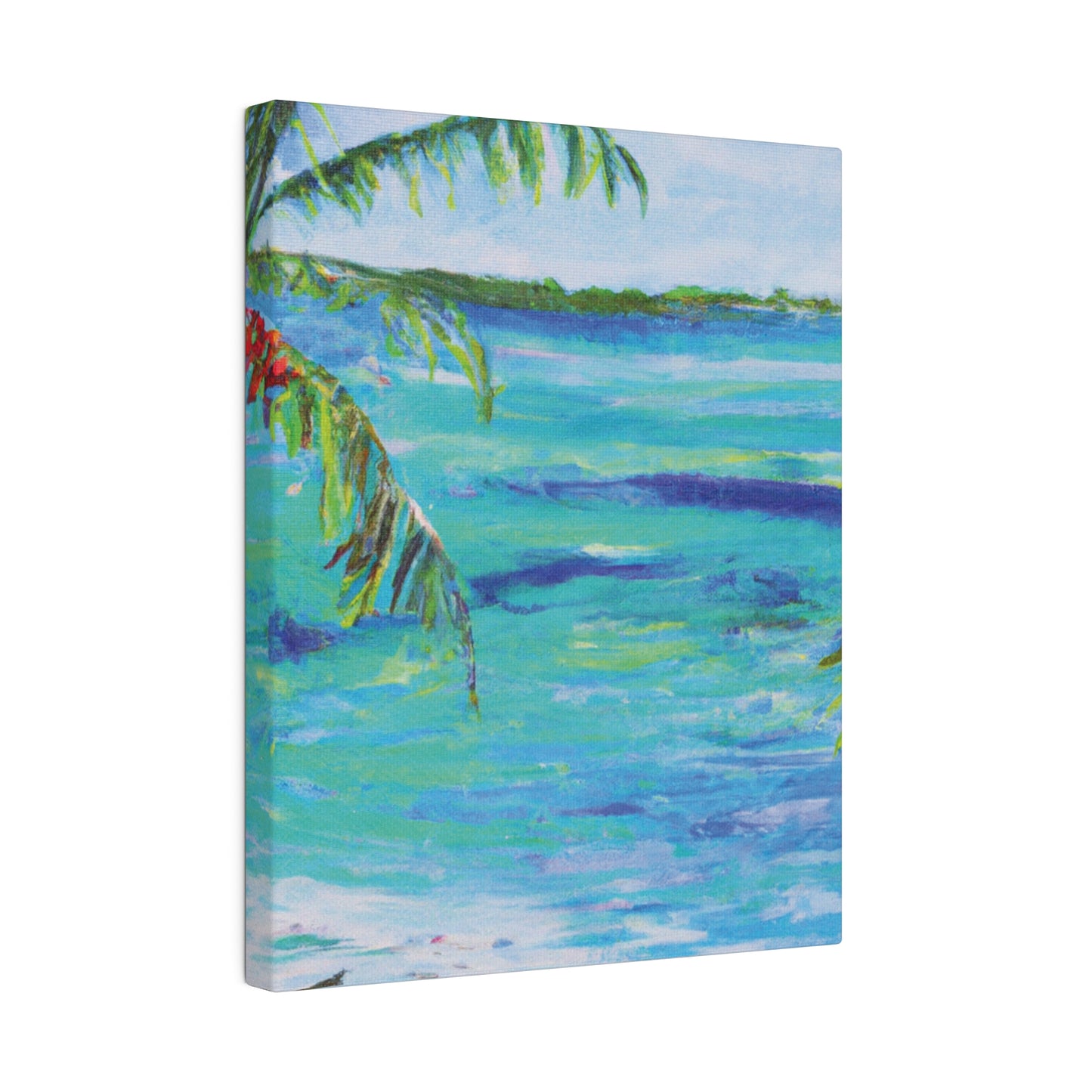 3158F - Bahamas Ocean Painting Print | Bahamas | Ocean | Beach | Poster | Home Decor | Wall Art | Canvas