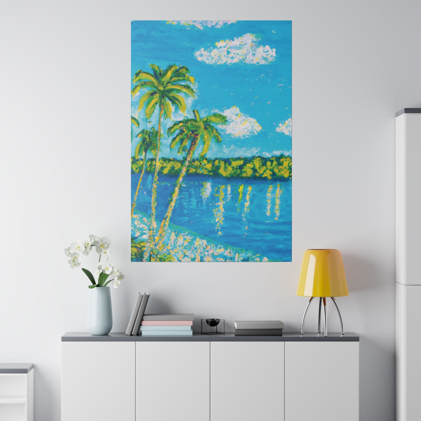 9213X - Bahamas Ocean Painting Print | Bahamas | Ocean | Beach | Poster | Home Decor | Wall Art | Canvas