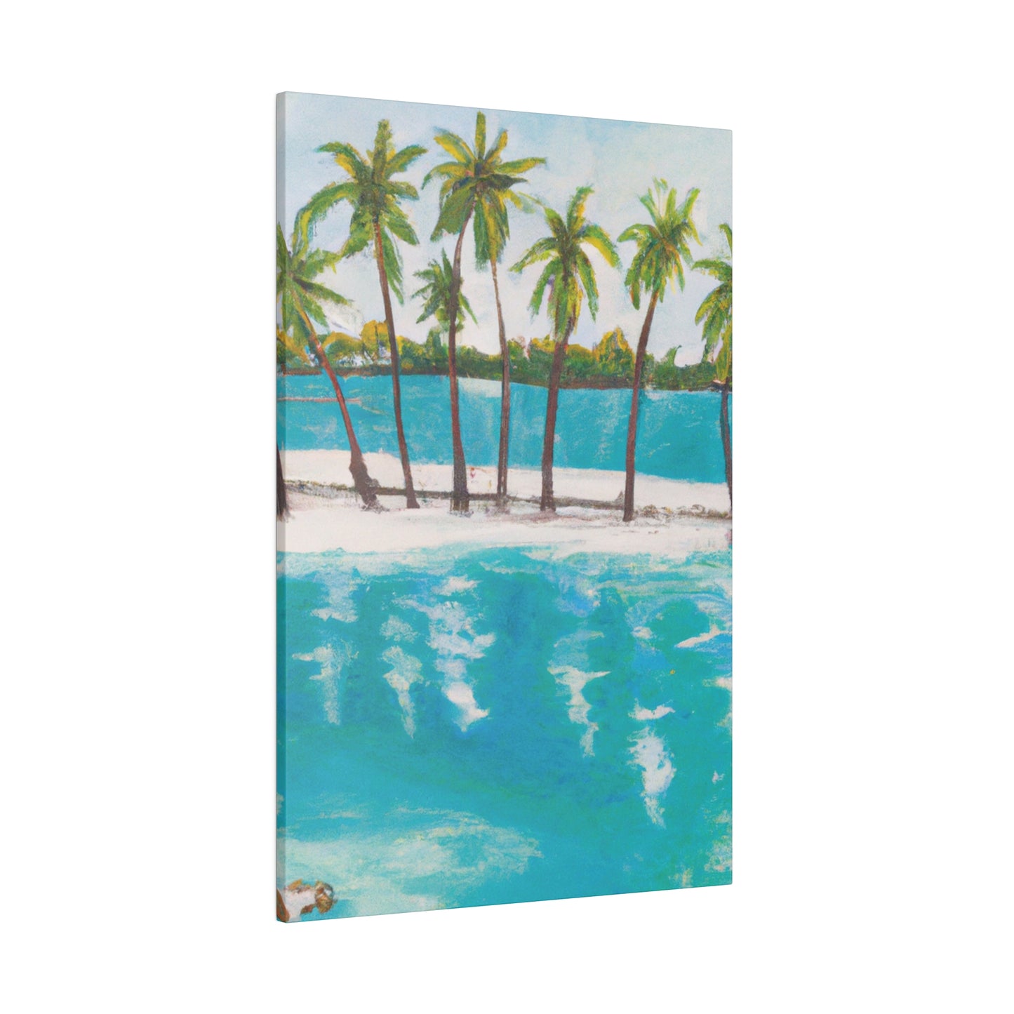 8045G - Bahamas Ocean Painting Print | Bahamas | Ocean | Beach | Poster | Home Decor | Wall Art | Canvas